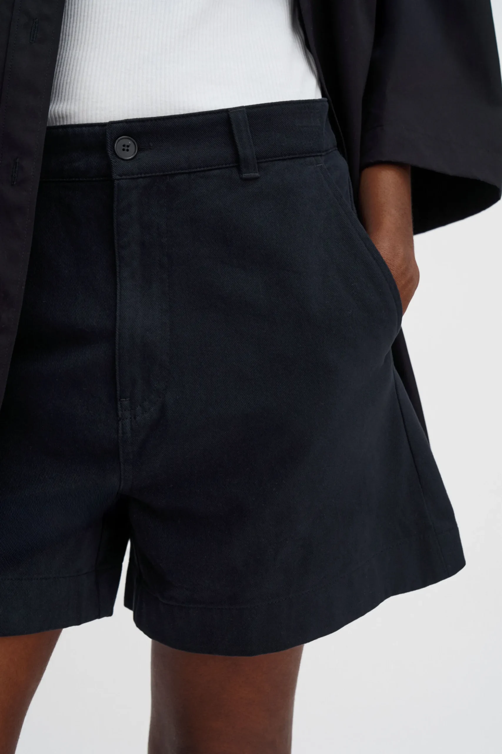 Baggy Cotton Shorts