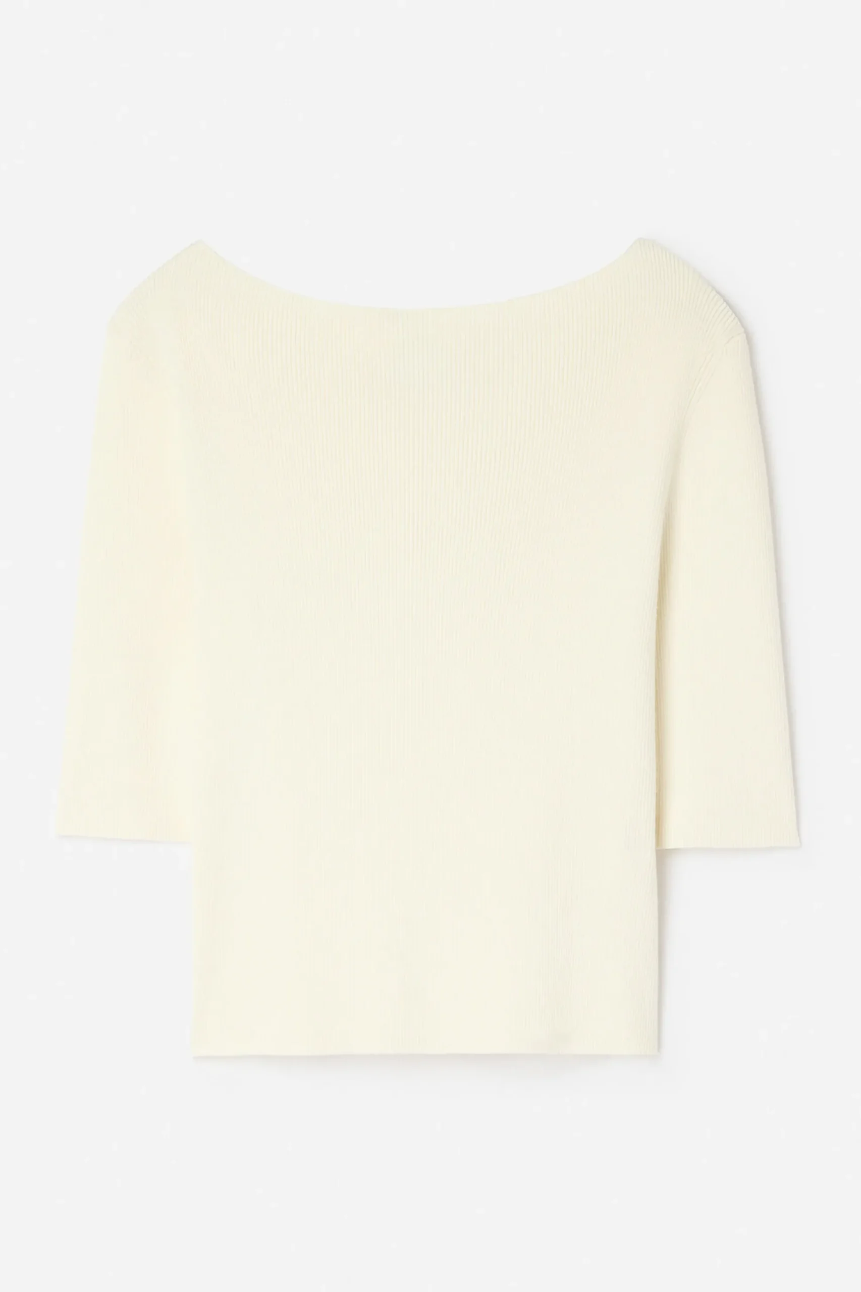 Boatneck Rib Top