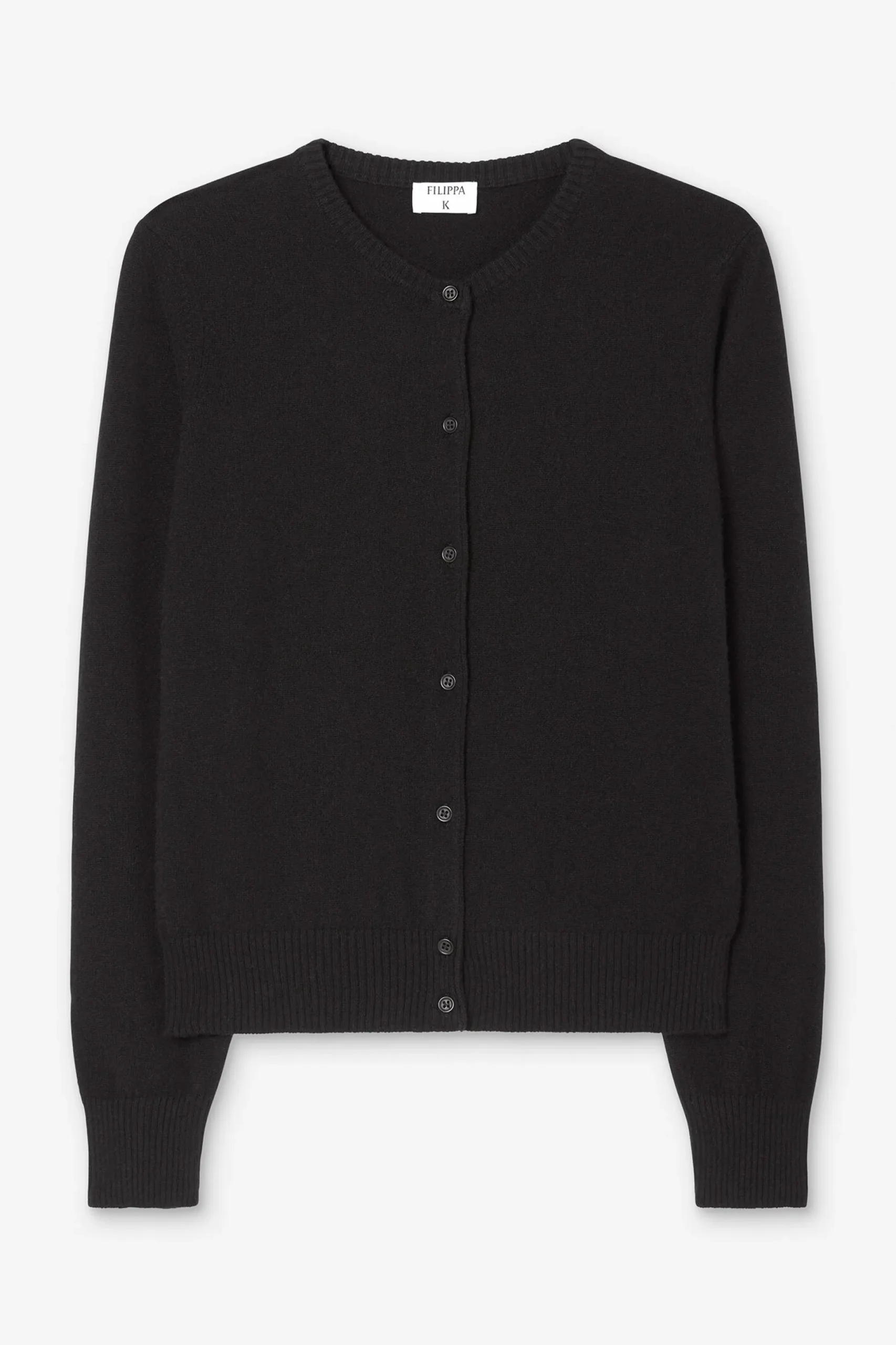 Cashmere Crewneck Cardigan