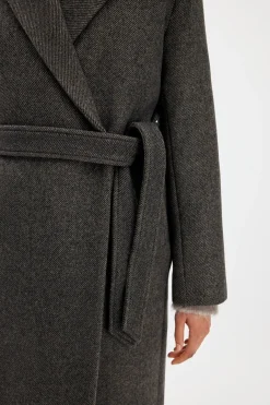 Charlotte Twill Belted Coat