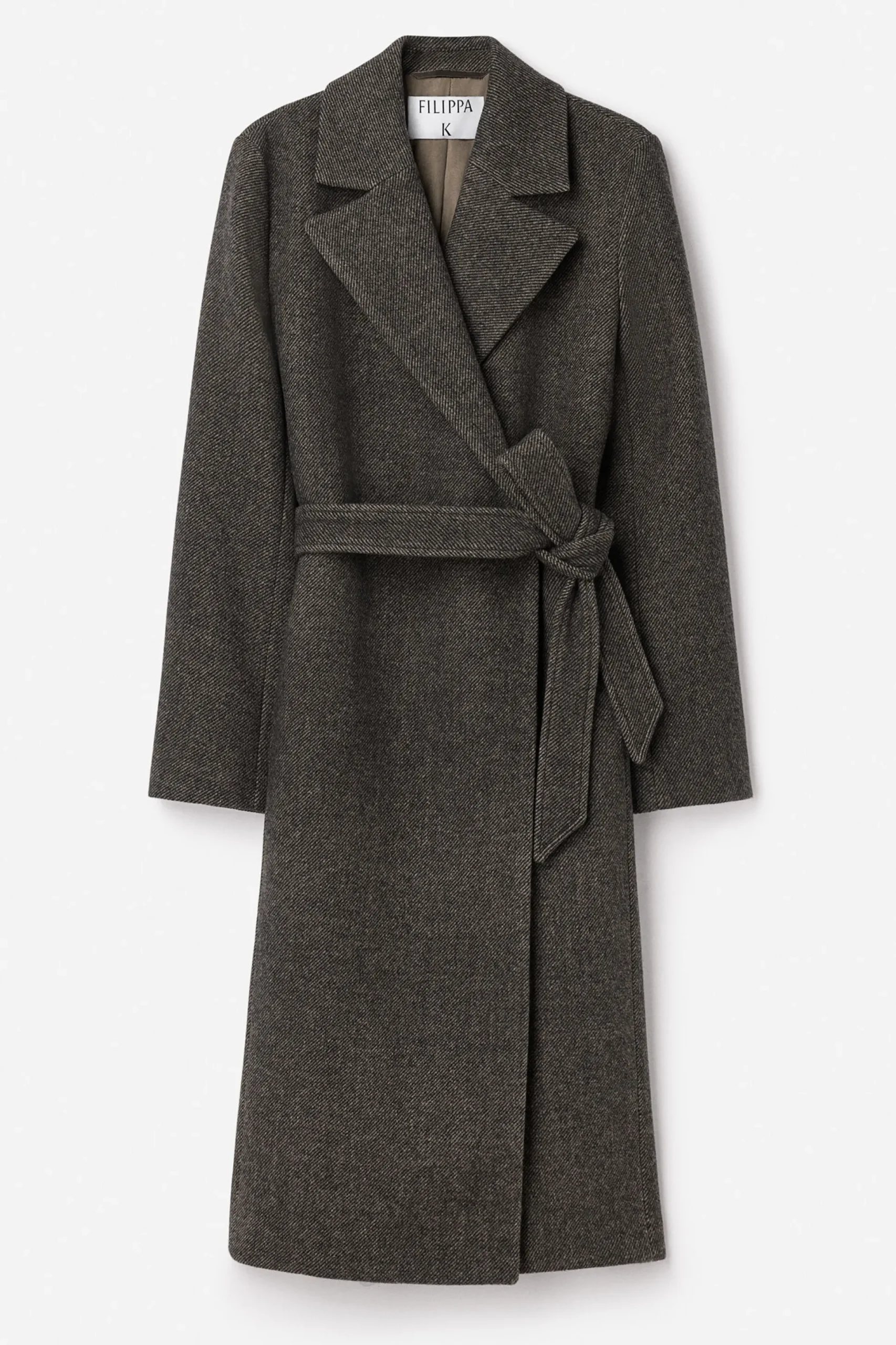 Charlotte Twill Belted Coat
