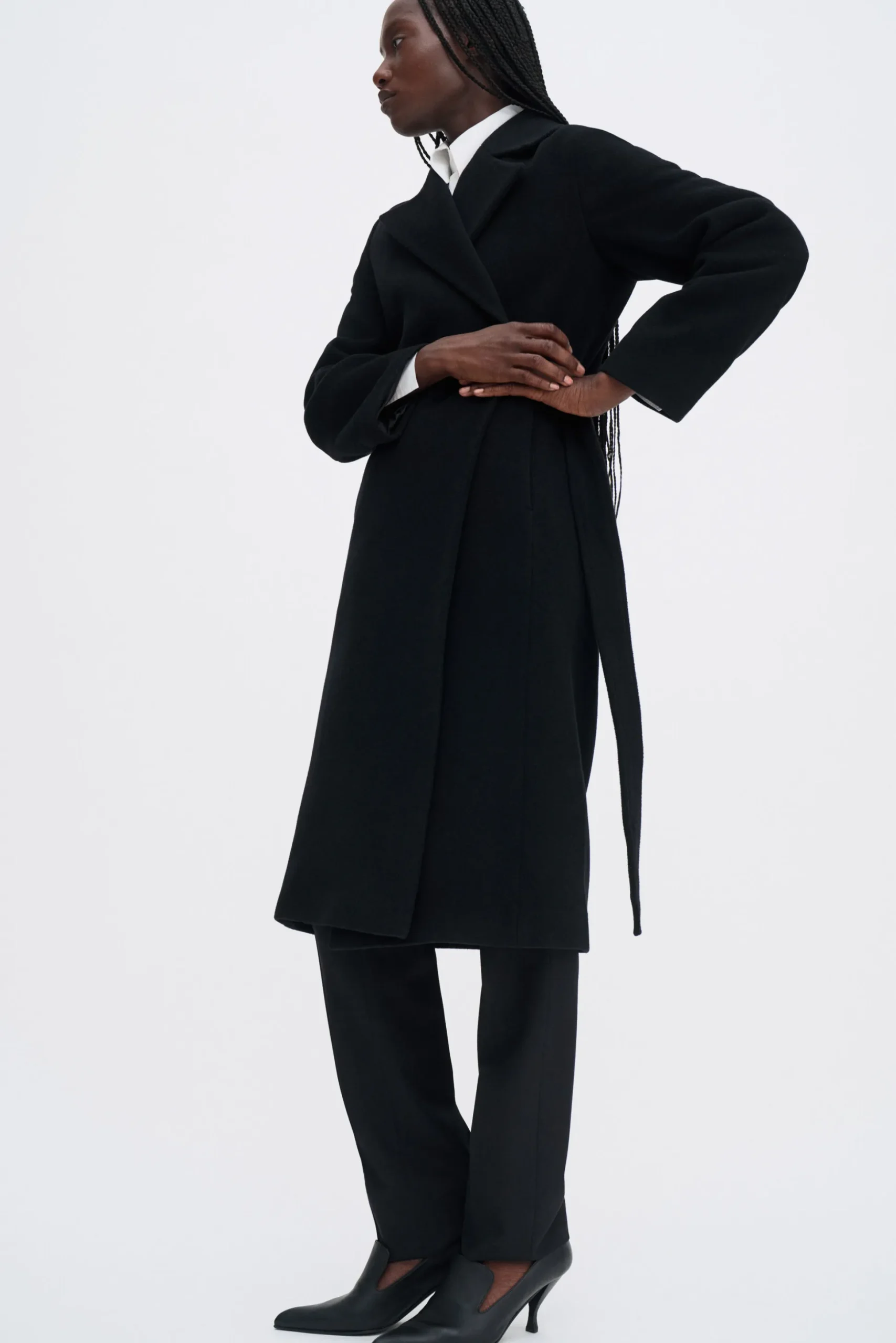 Charlotte Wool Belted Coat