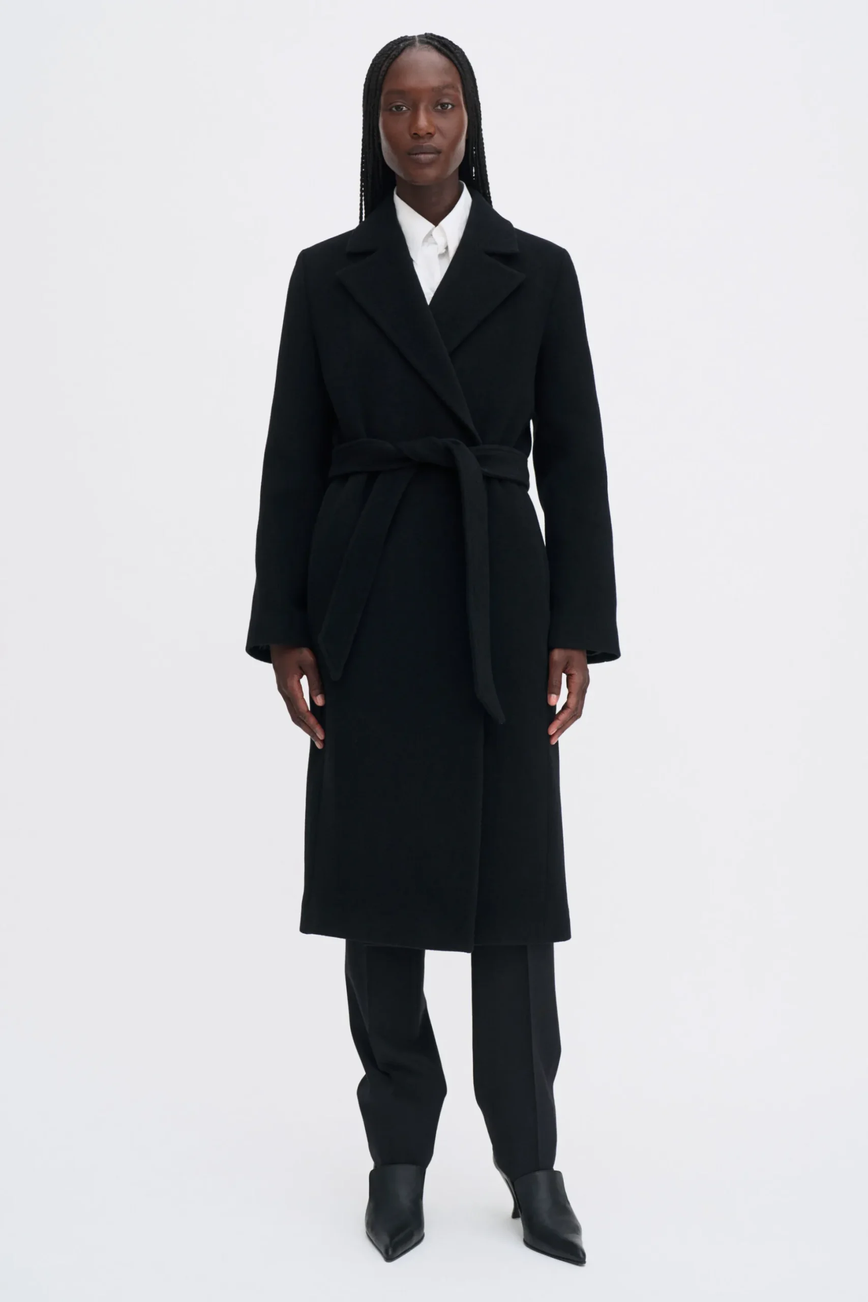 Charlotte Wool Belted Coat