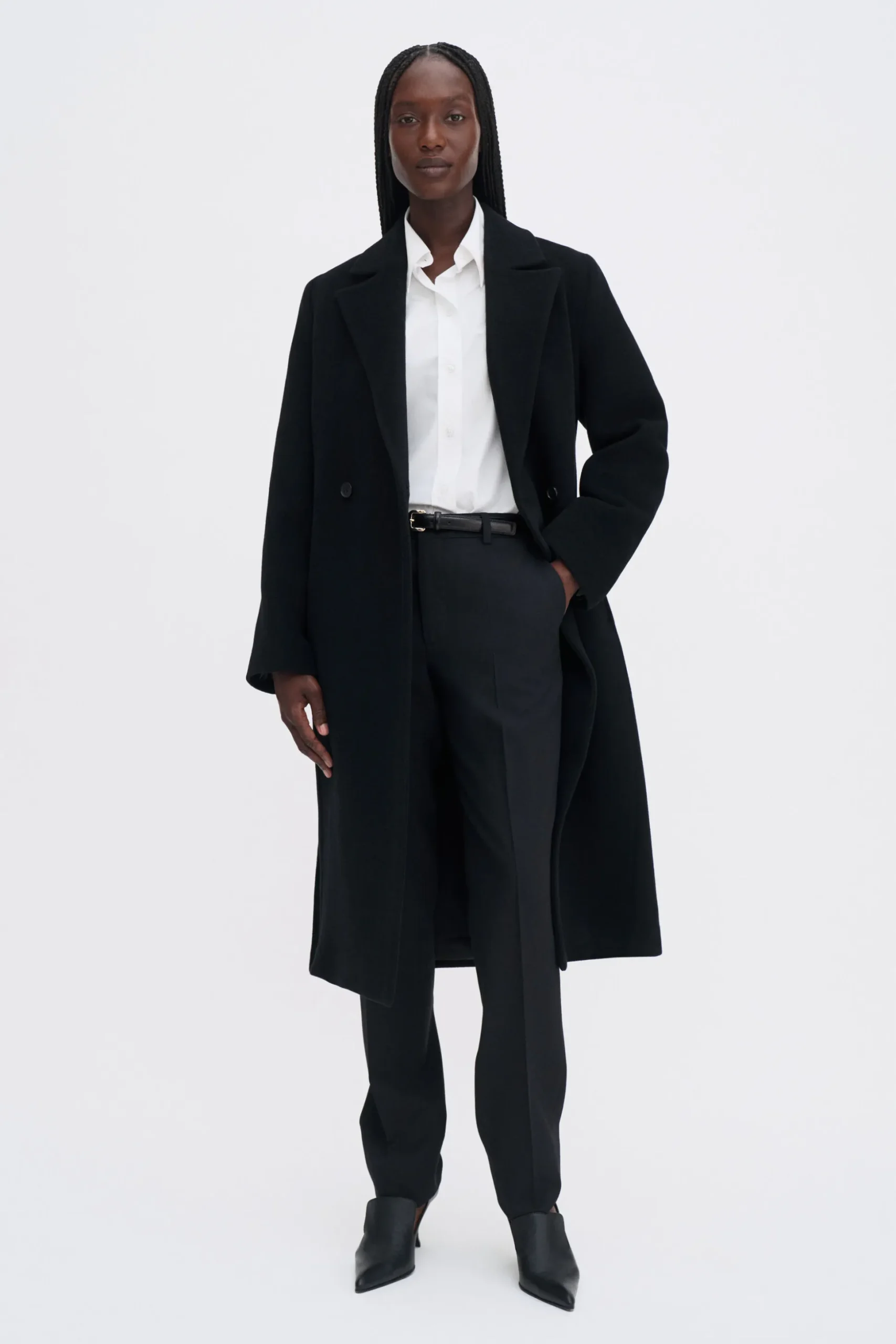 Charlotte Wool Belted Coat