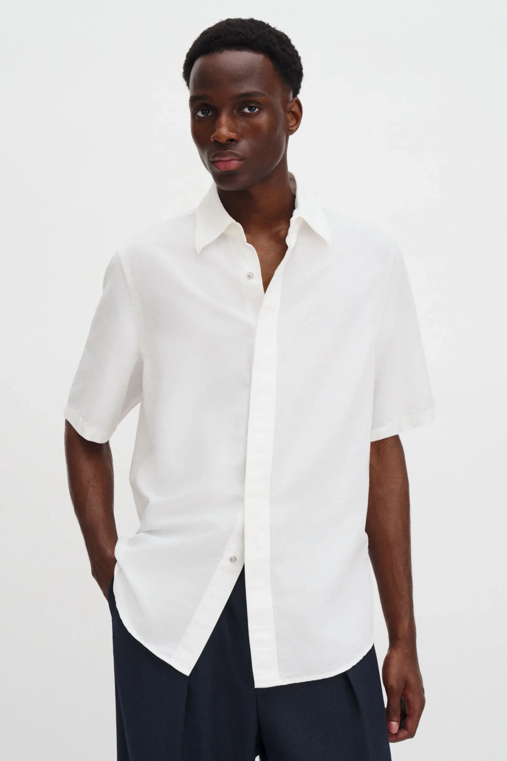 Cotton Linen Resort Shirt