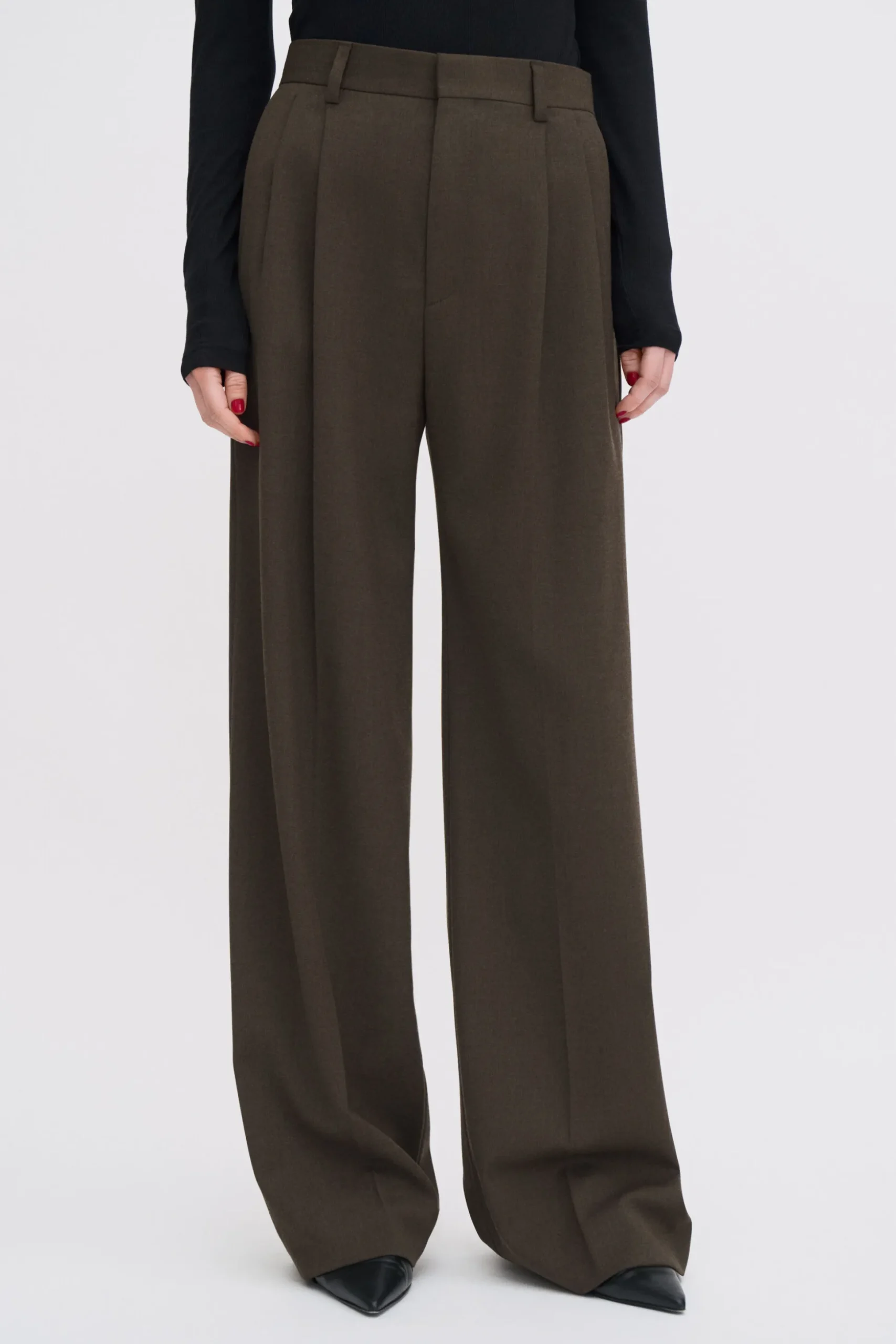 Darcey Wool Trousers