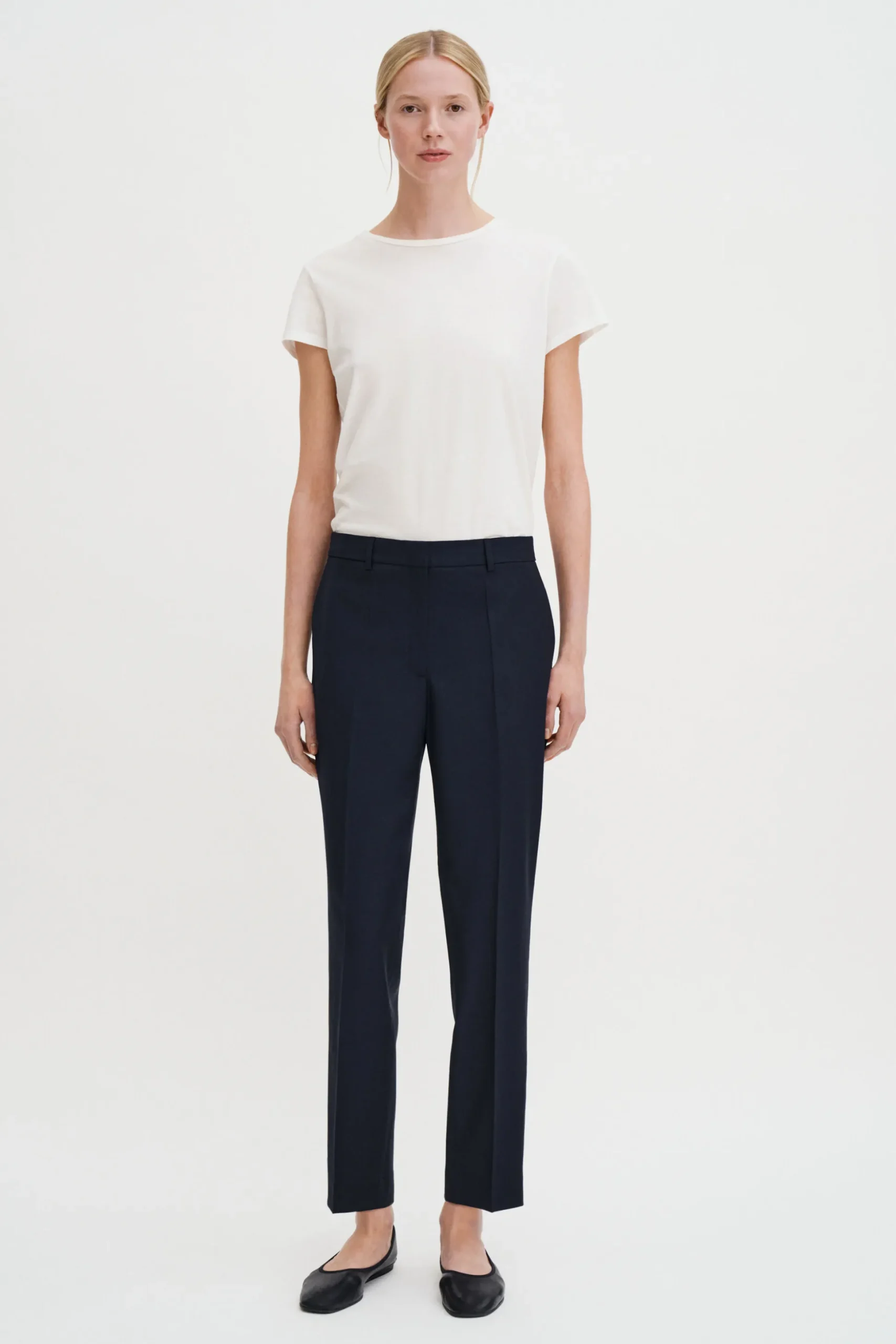 Emma Cropped Cool Wool Trouser