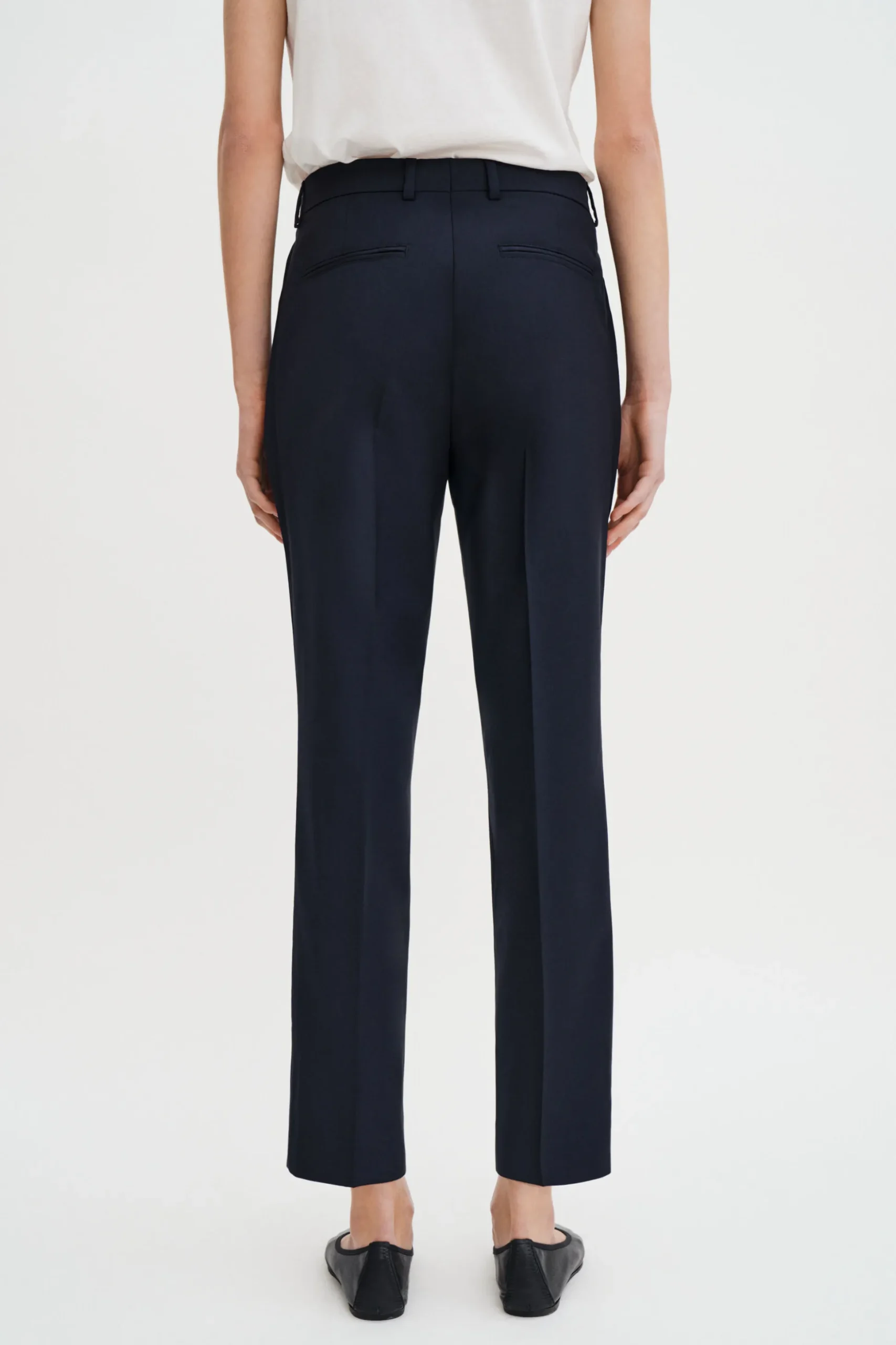 Emma Cropped Cool Wool Trouser
