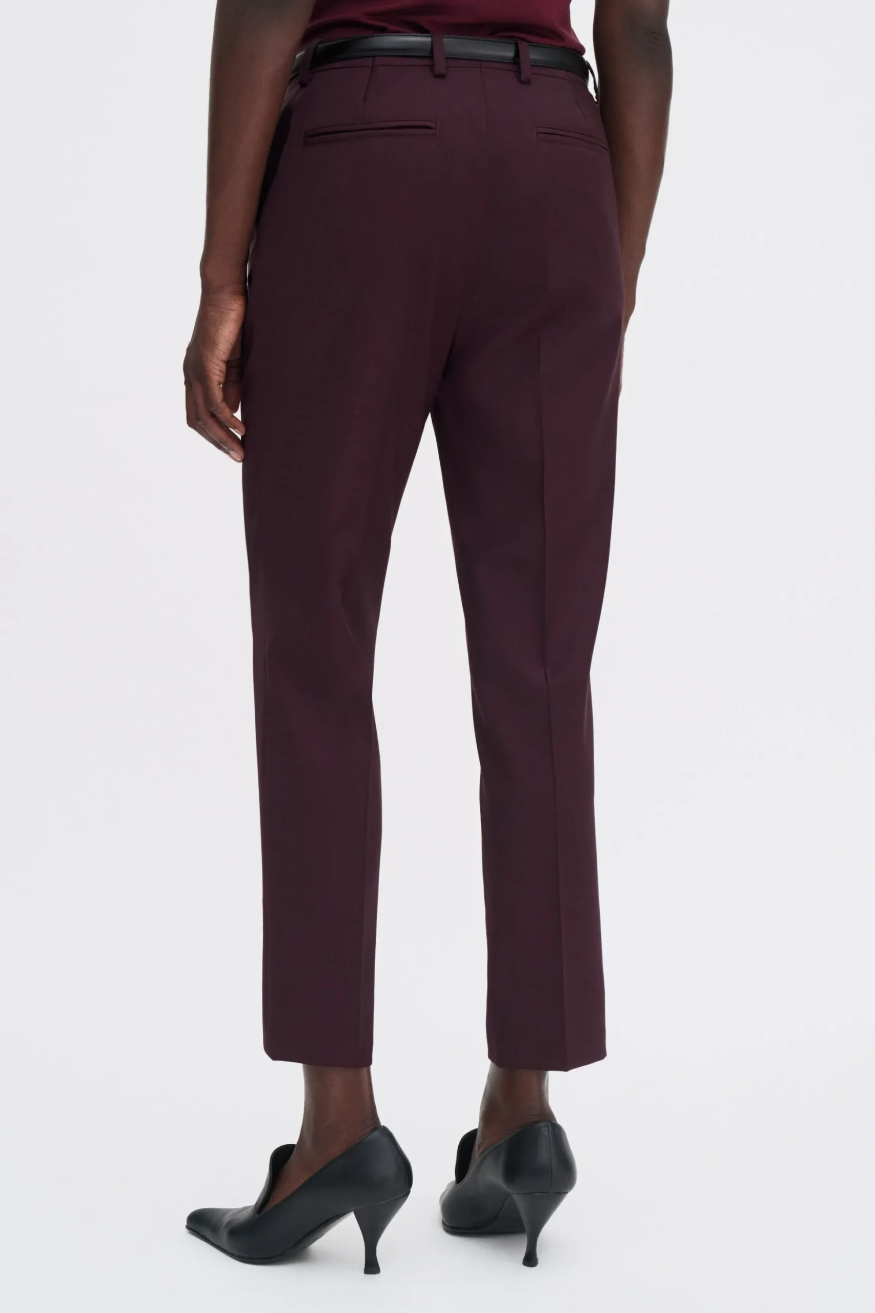 Emma Cropped Cool Wool Trouser