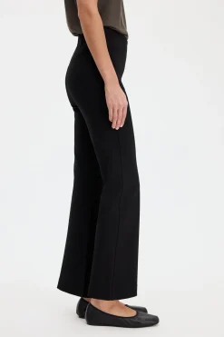 Flared Jersey Trousers