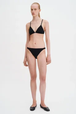Gathered Back Bikini Top