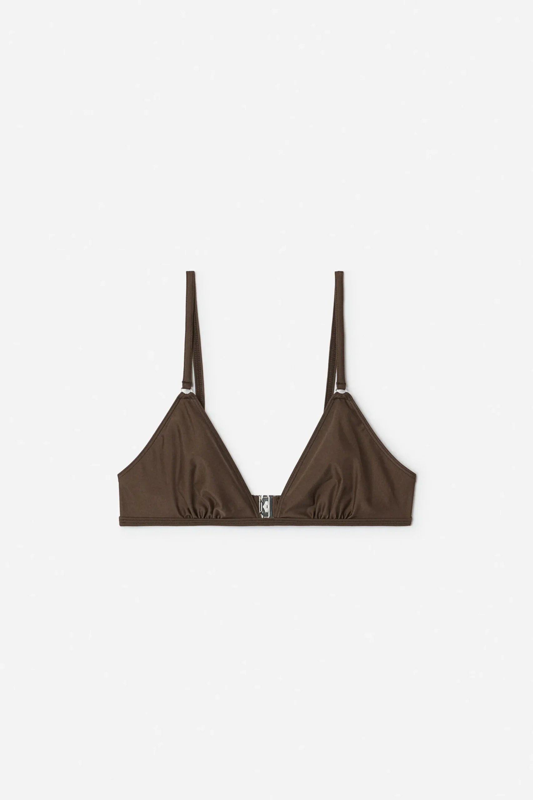 Gathered Back Bikini Top