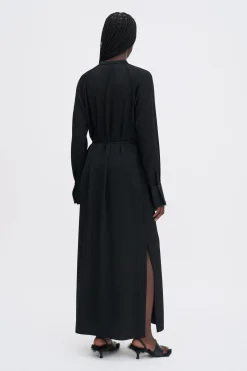 Gathered Raglan Dress