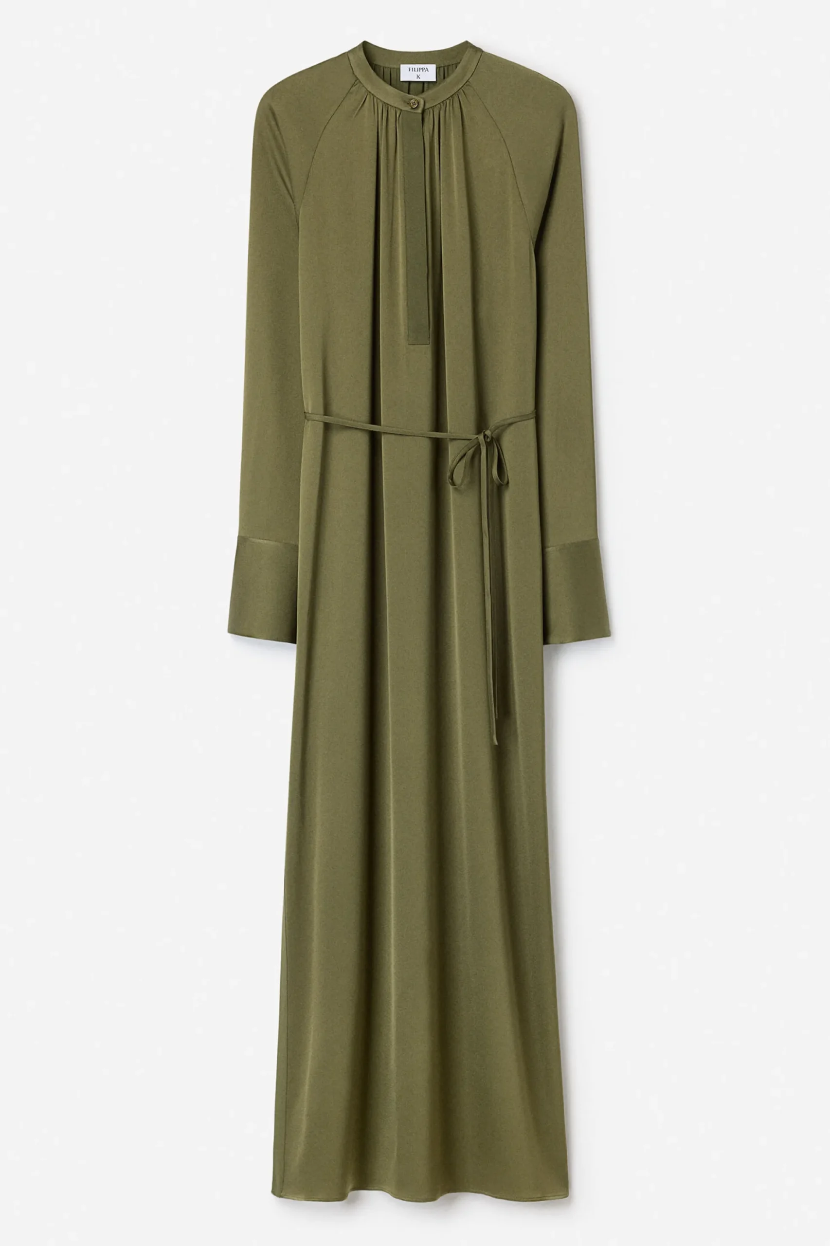 Gathered Raglan Dress