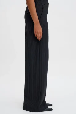 Harlow Pinstripe Trousers