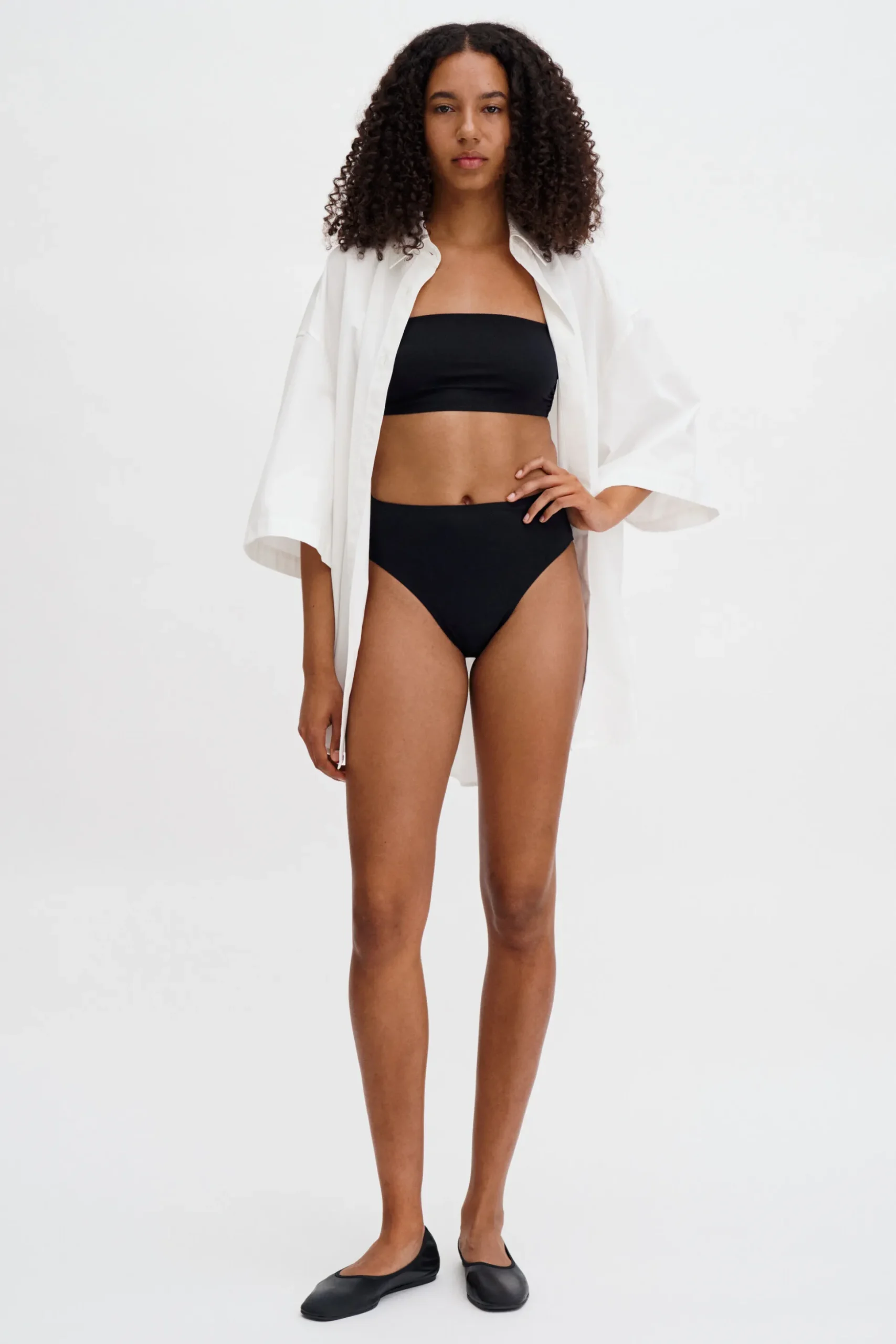 High Waist Bikini Bottom