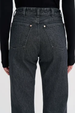 High Waisted Cropped Jeans