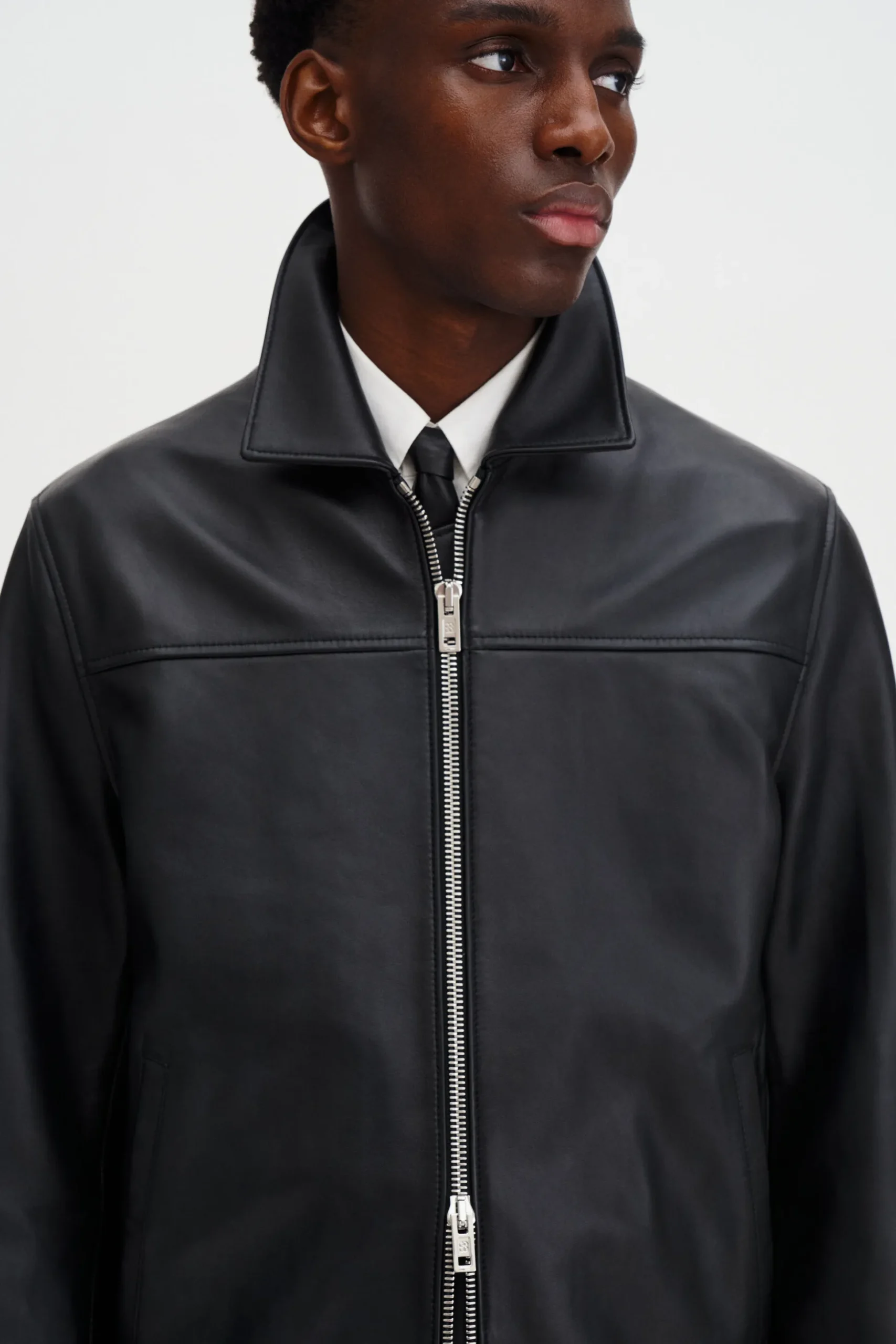 Leather Coach Jacket