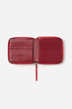 Leather Zip Wallet