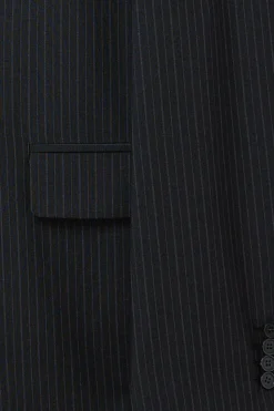 Mathias Pinstripe Blazer