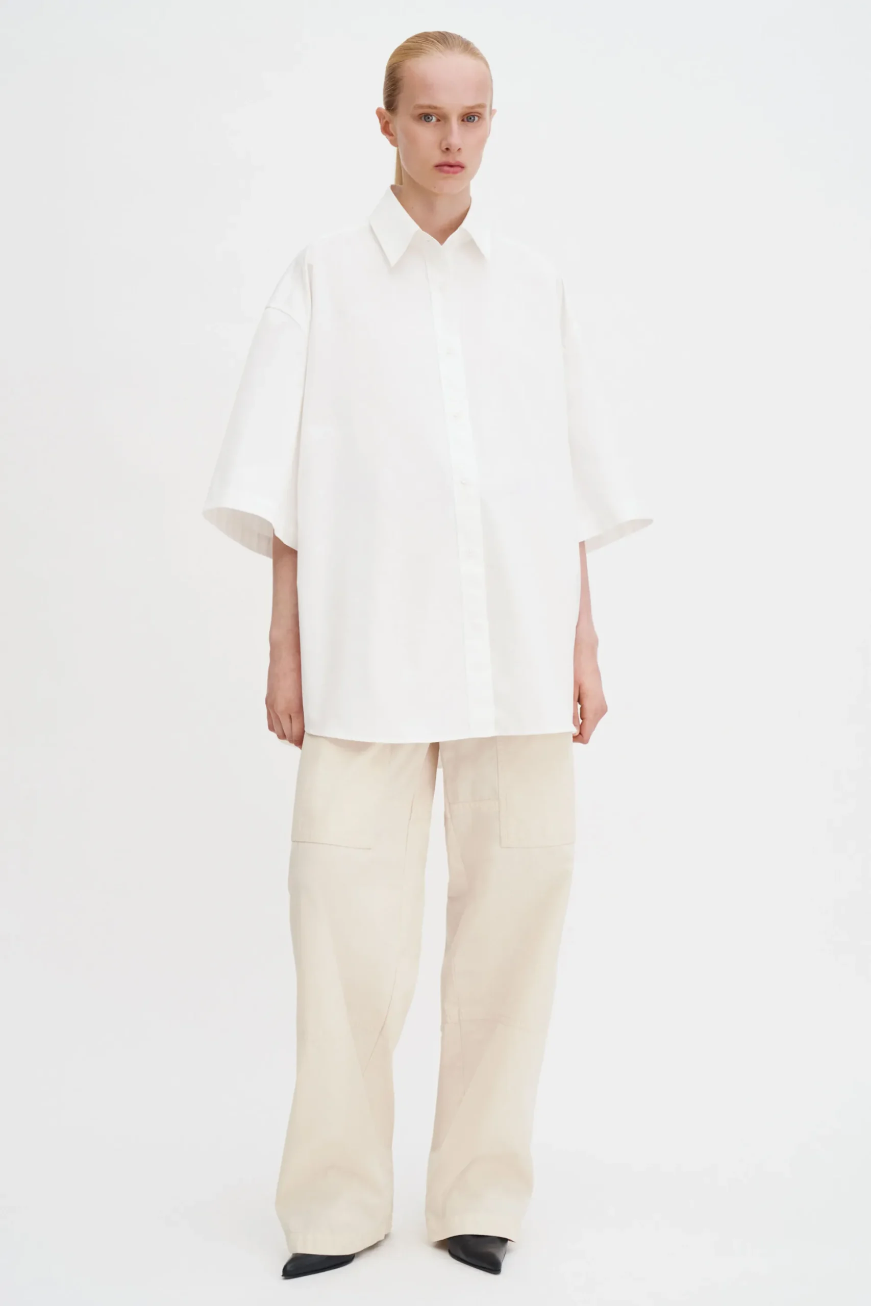 Oversized Short Sleeve Shirt