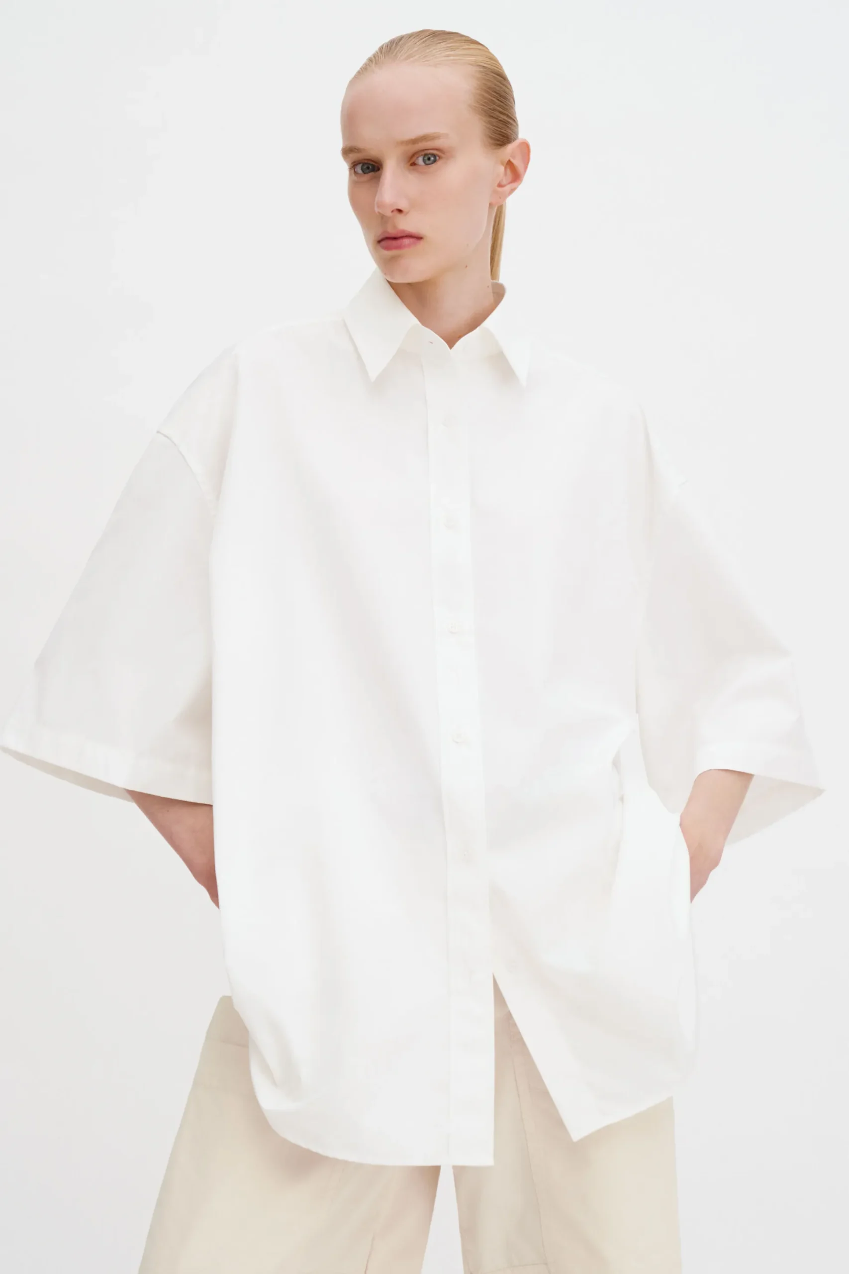 Oversized Short Sleeve Shirt