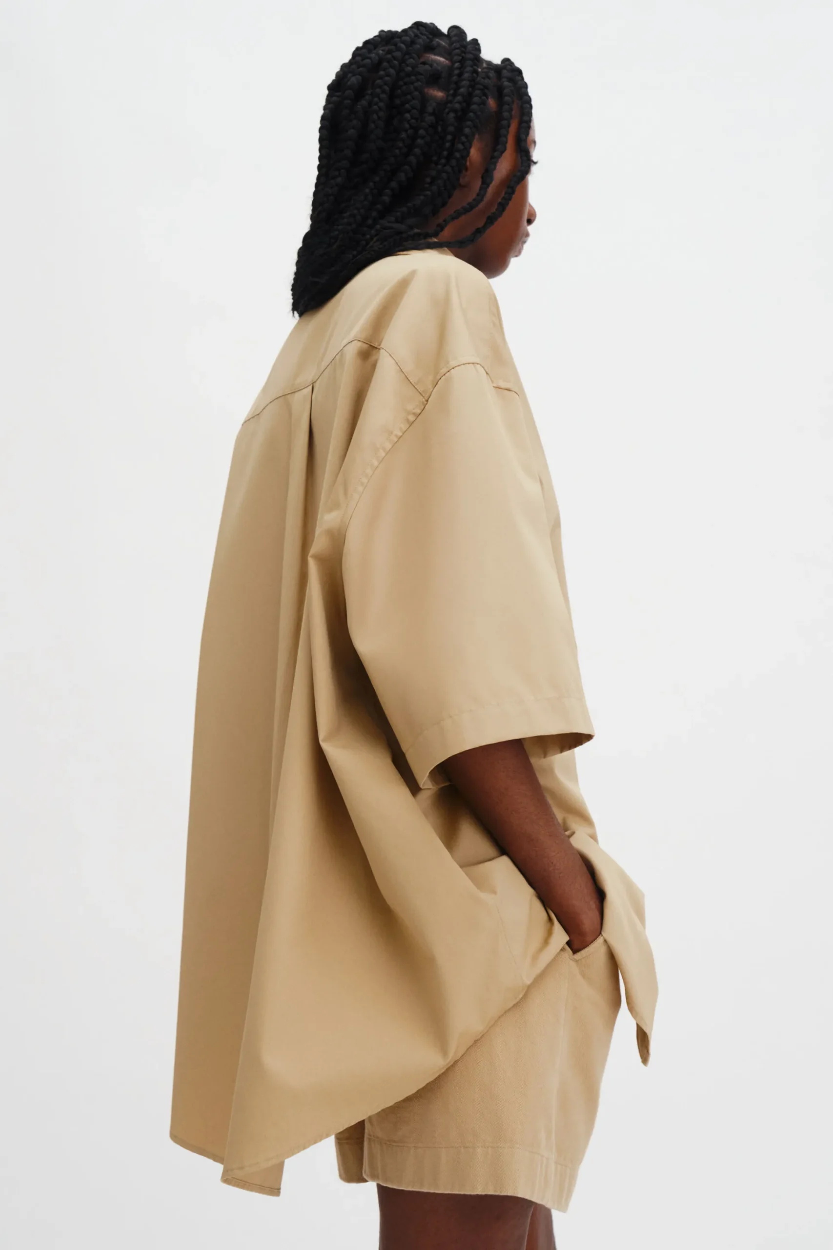 Oversized Short Sleeve Shirt