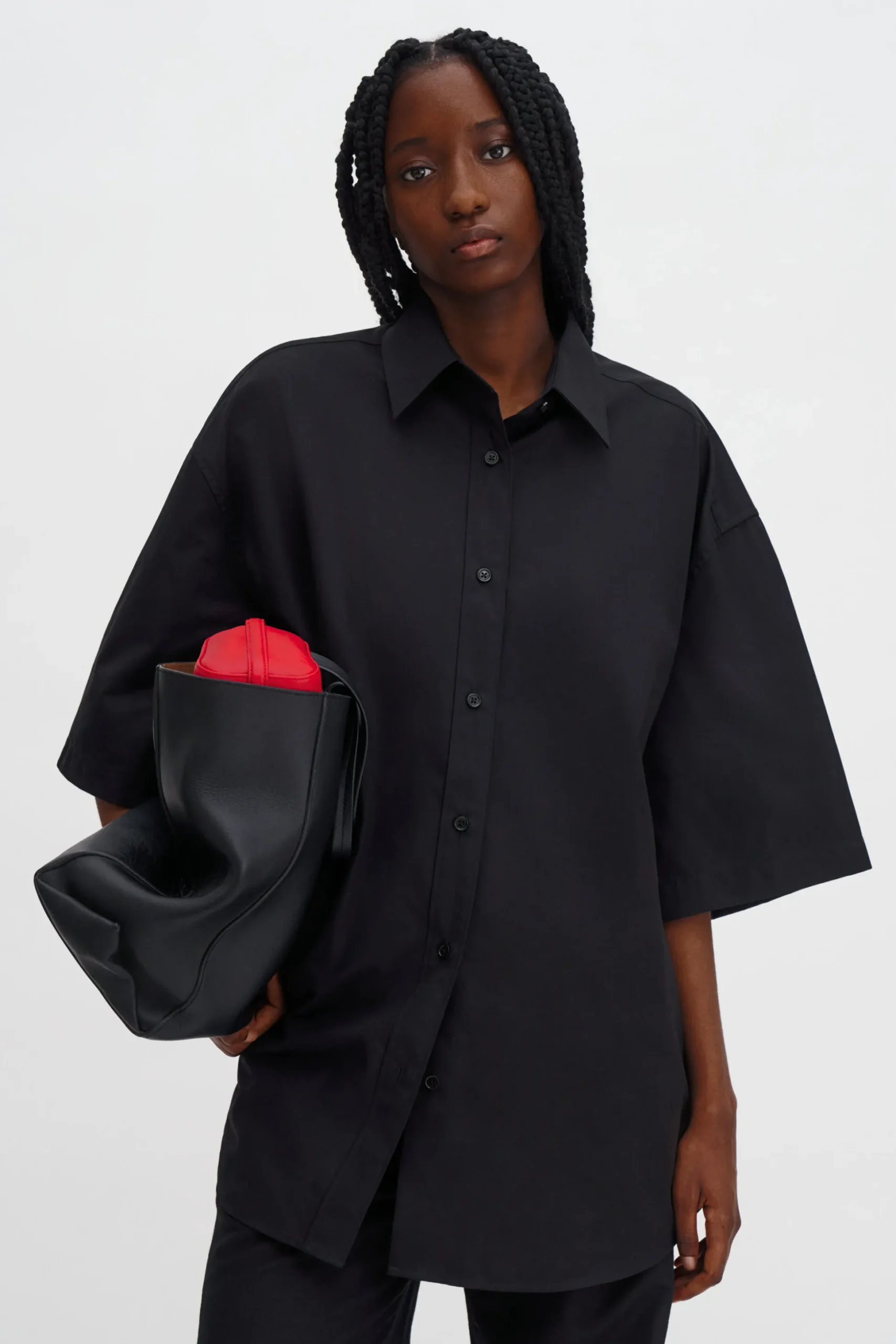 Oversized Short Sleeve Shirt