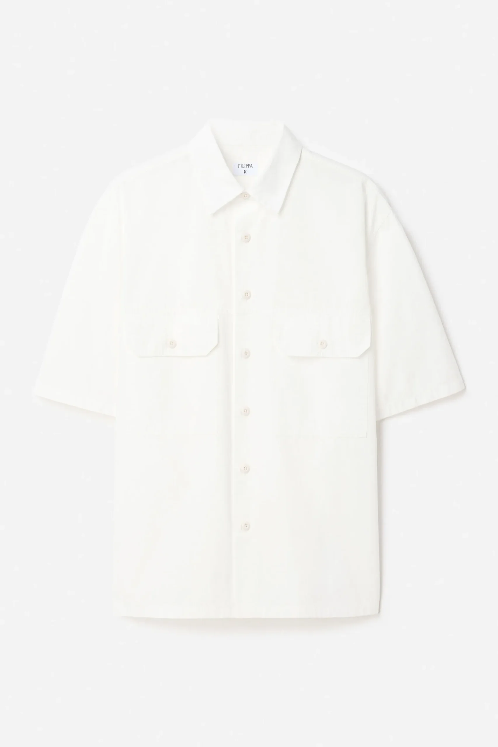 Oversized Washed Cotton Shirt