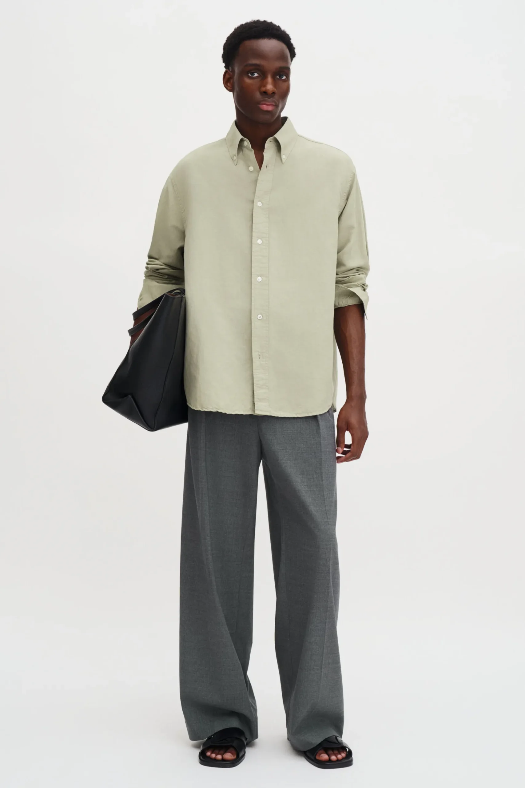 Relaxed Cotton Linen Shirt