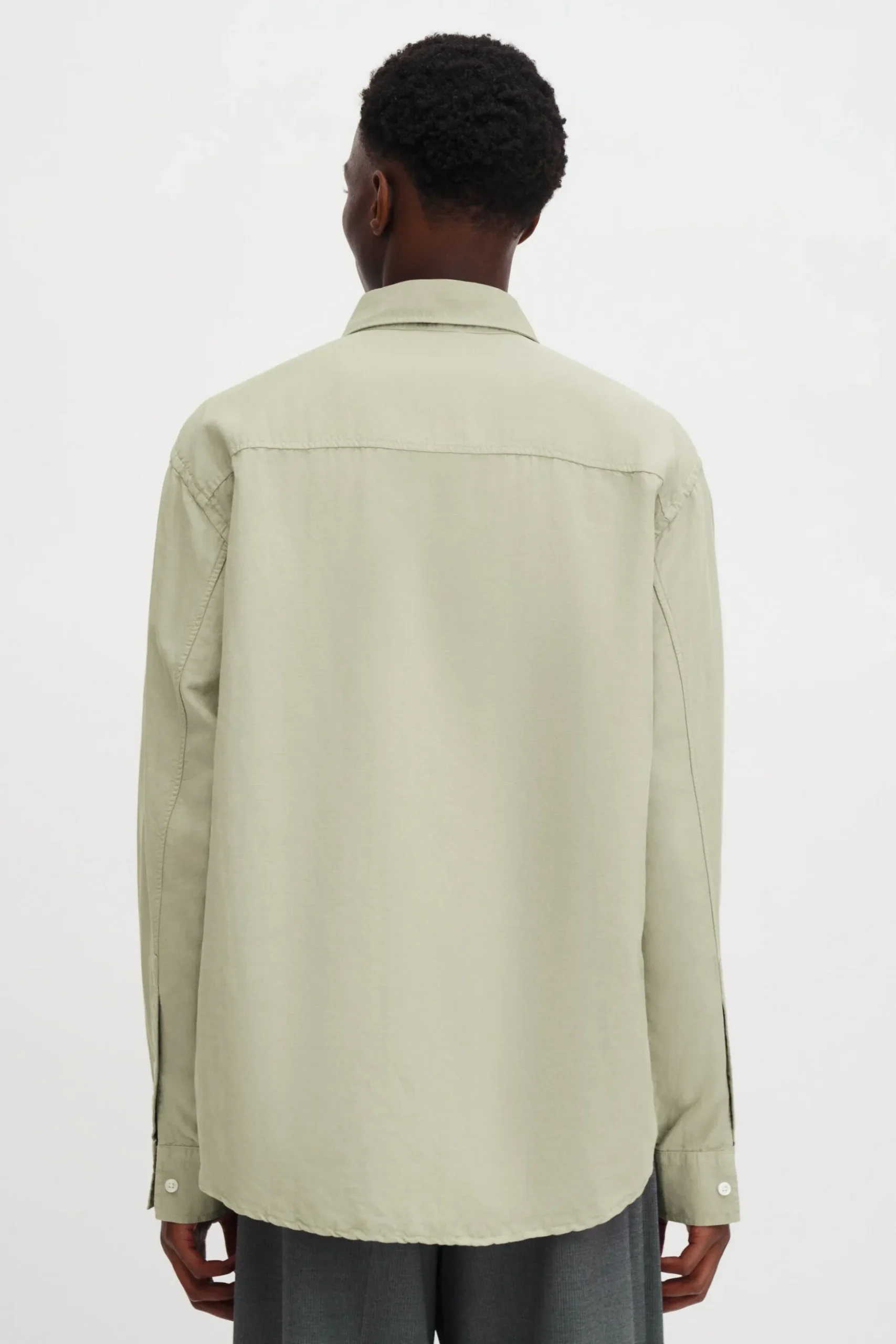 Relaxed Cotton Linen Shirt