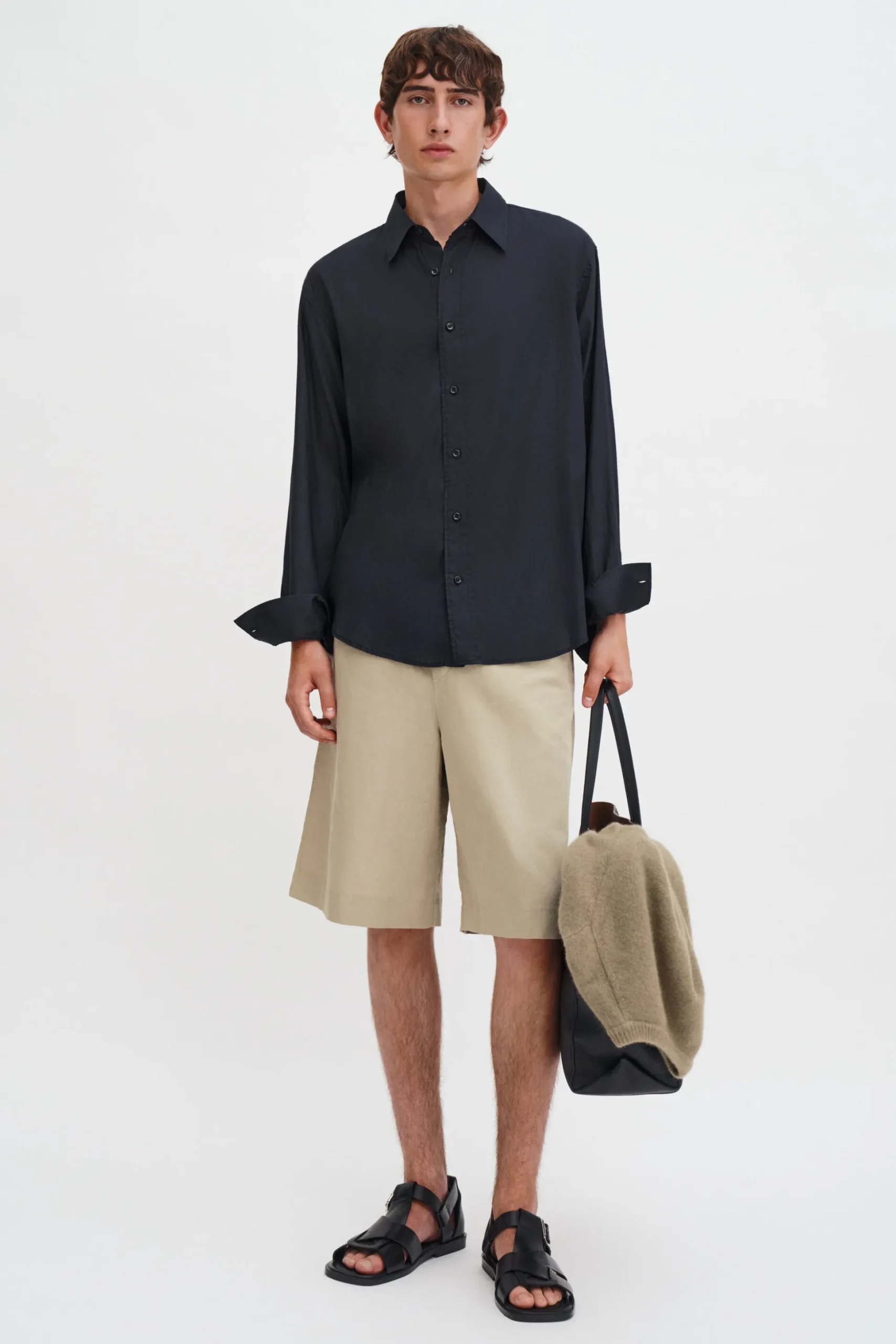 Relaxed Voile Shirt