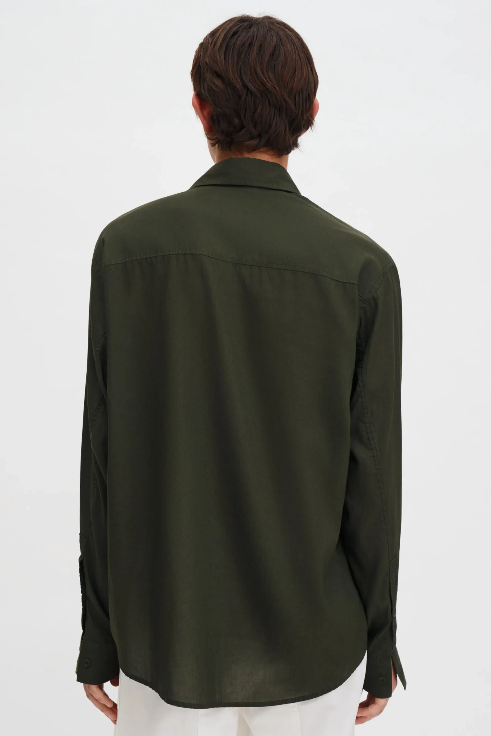 Relaxed Voile Shirt