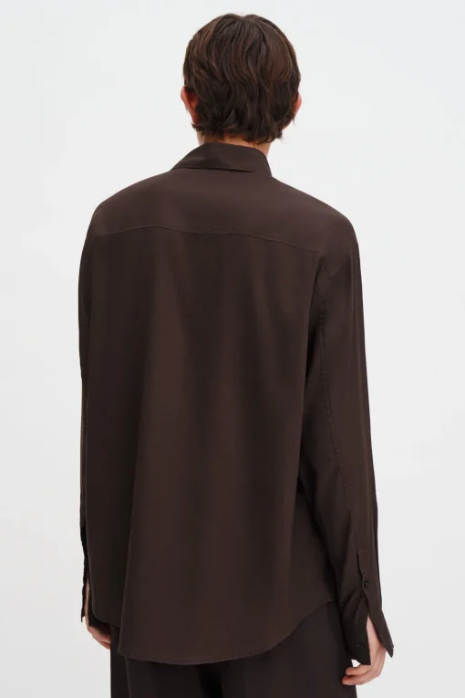 Relaxed Voile Shirt