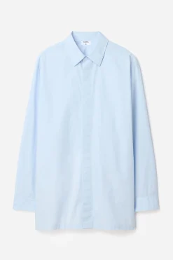 Rolled Sleeve Cotton Shirt