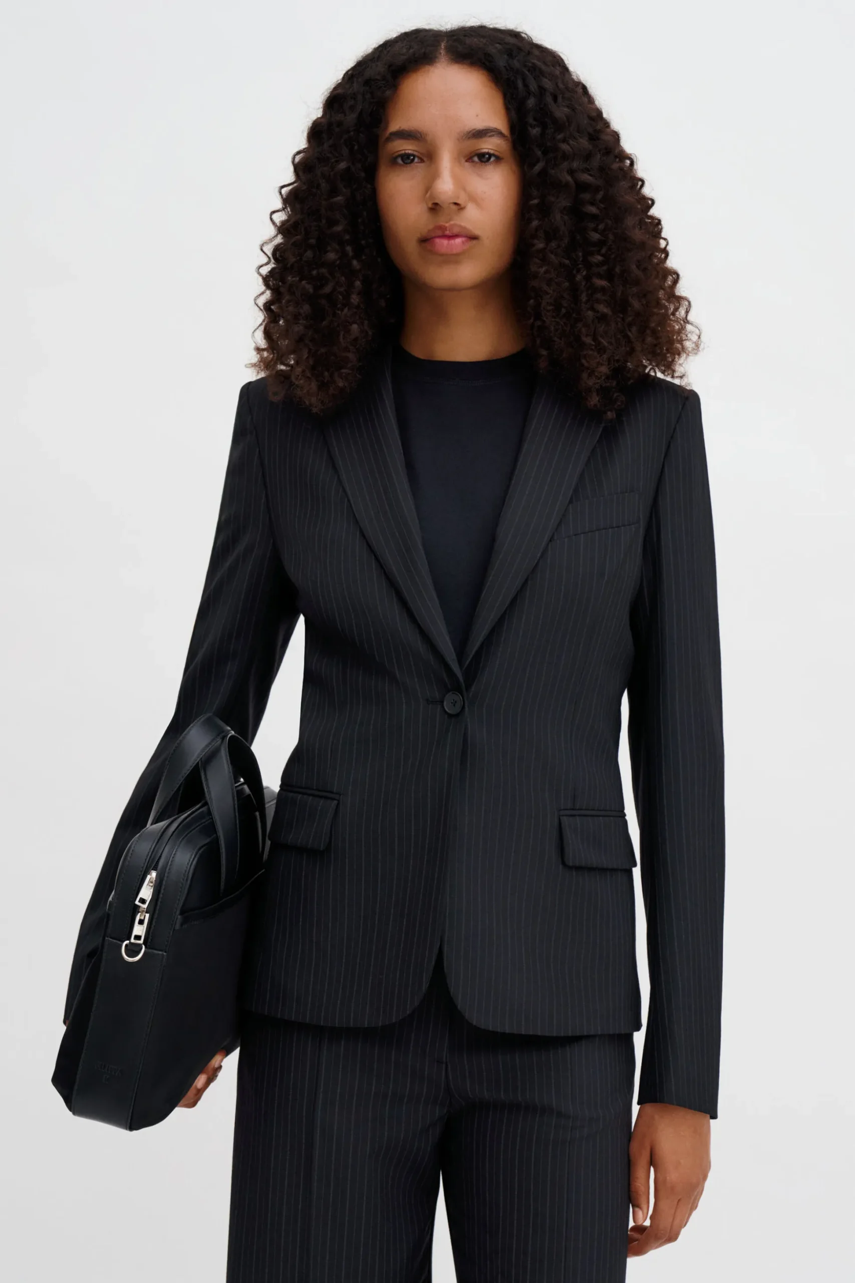 Sasha Pinstripe Blazer