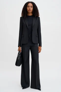 Sasha Pinstripe Blazer