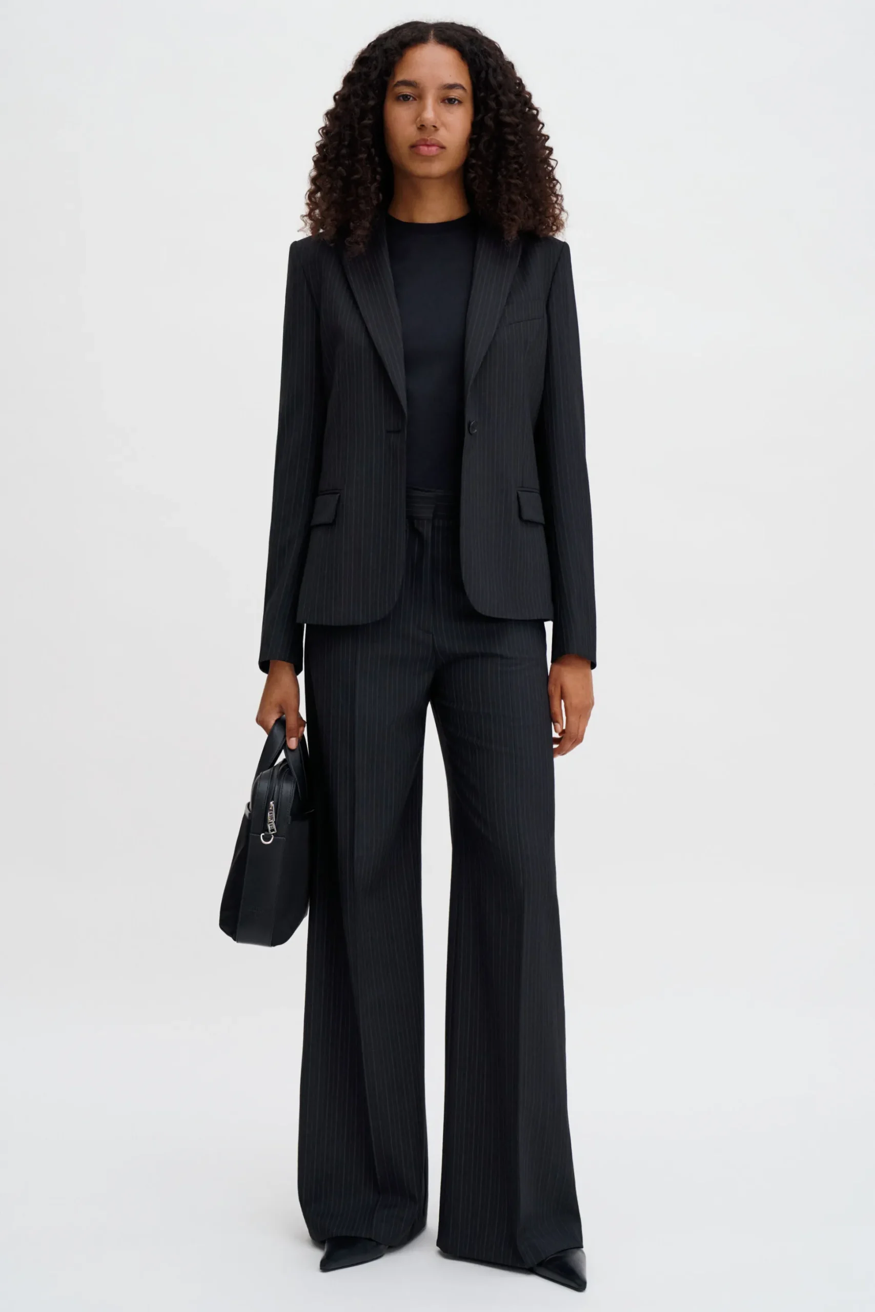 Sasha Pinstripe Blazer