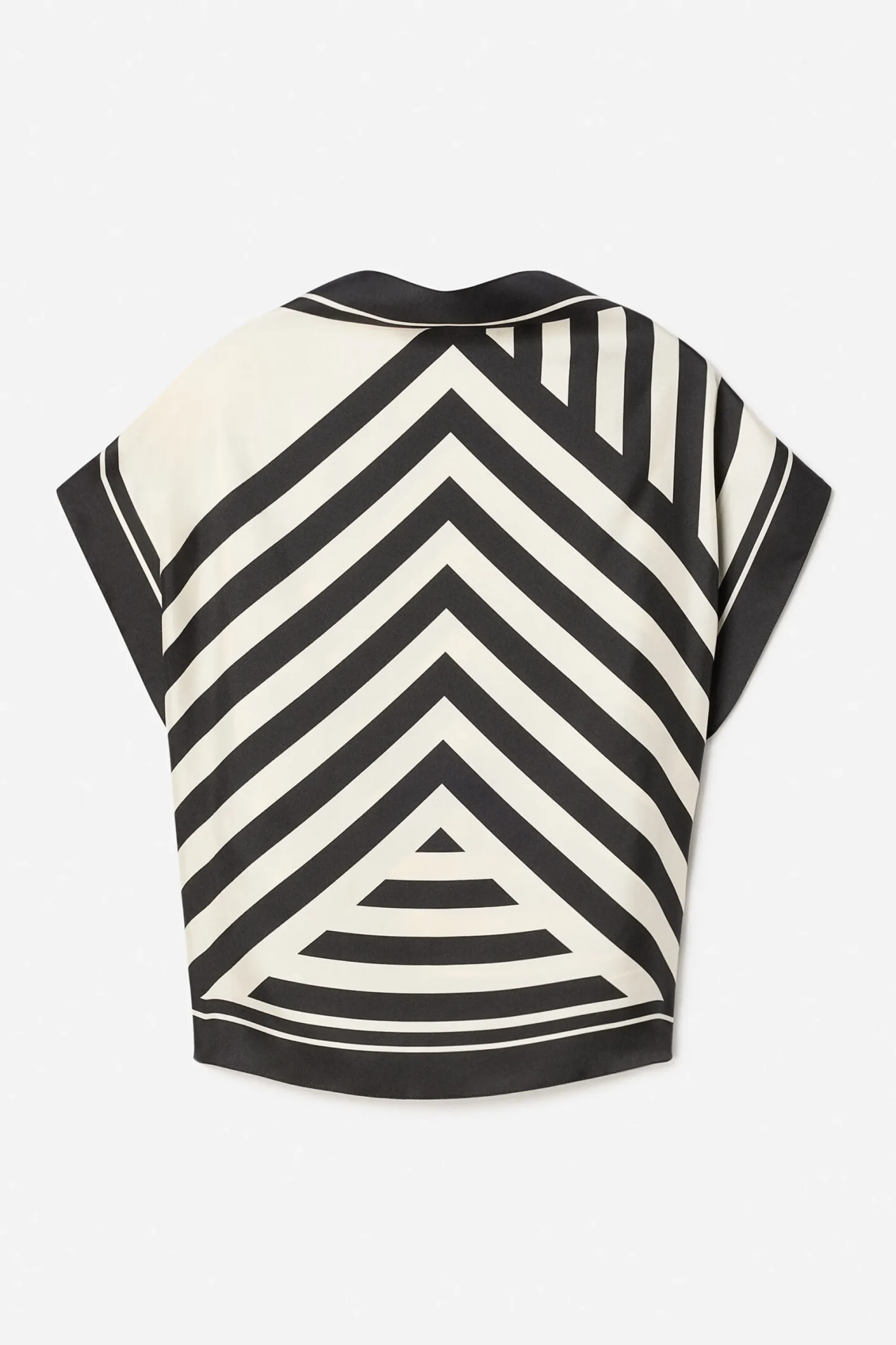 Silk Scarf Top