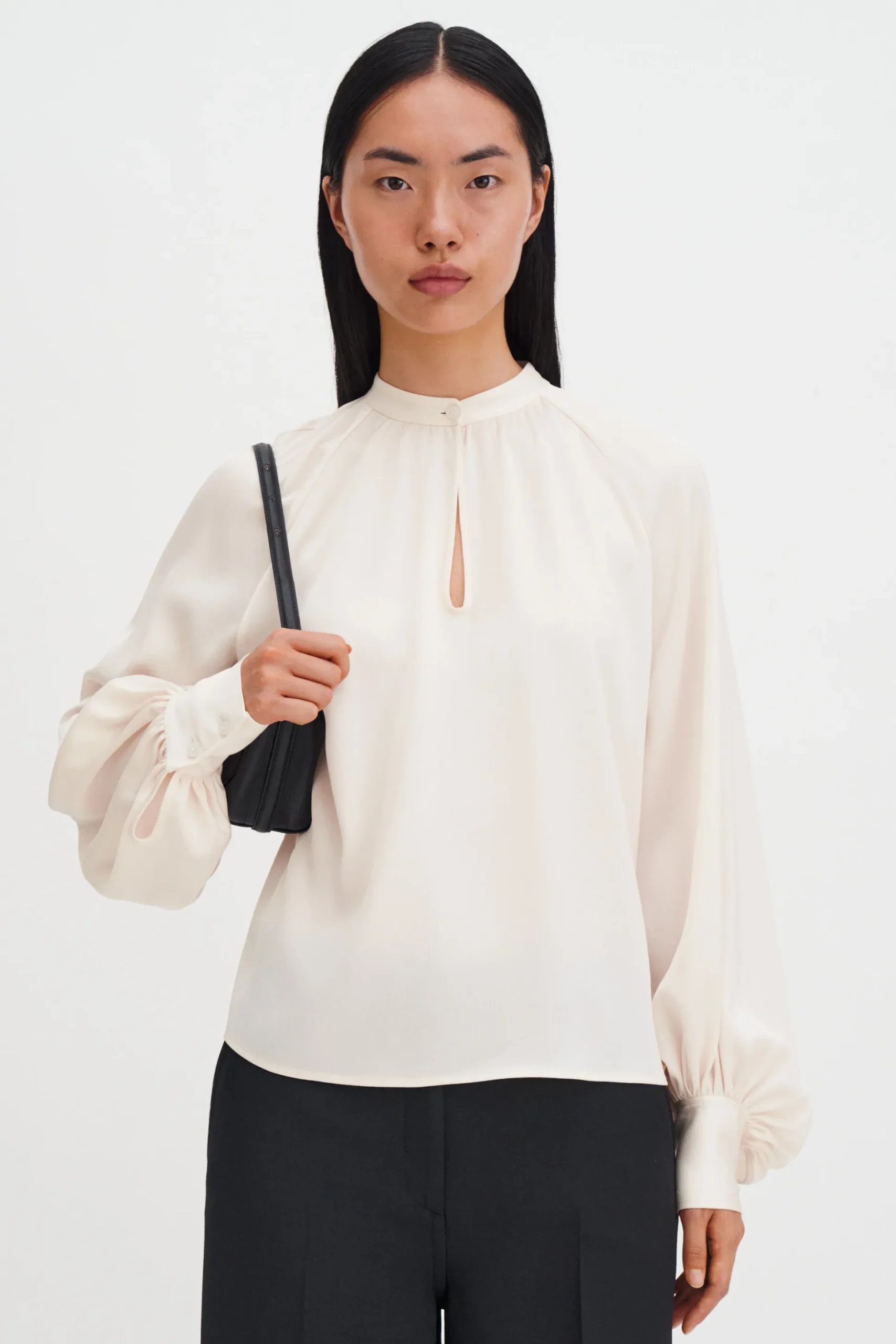 Stand Collar Blouse
