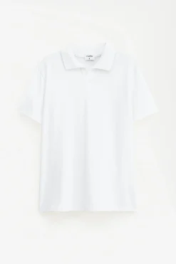 Stretch Cotton Polo T-Shirt
