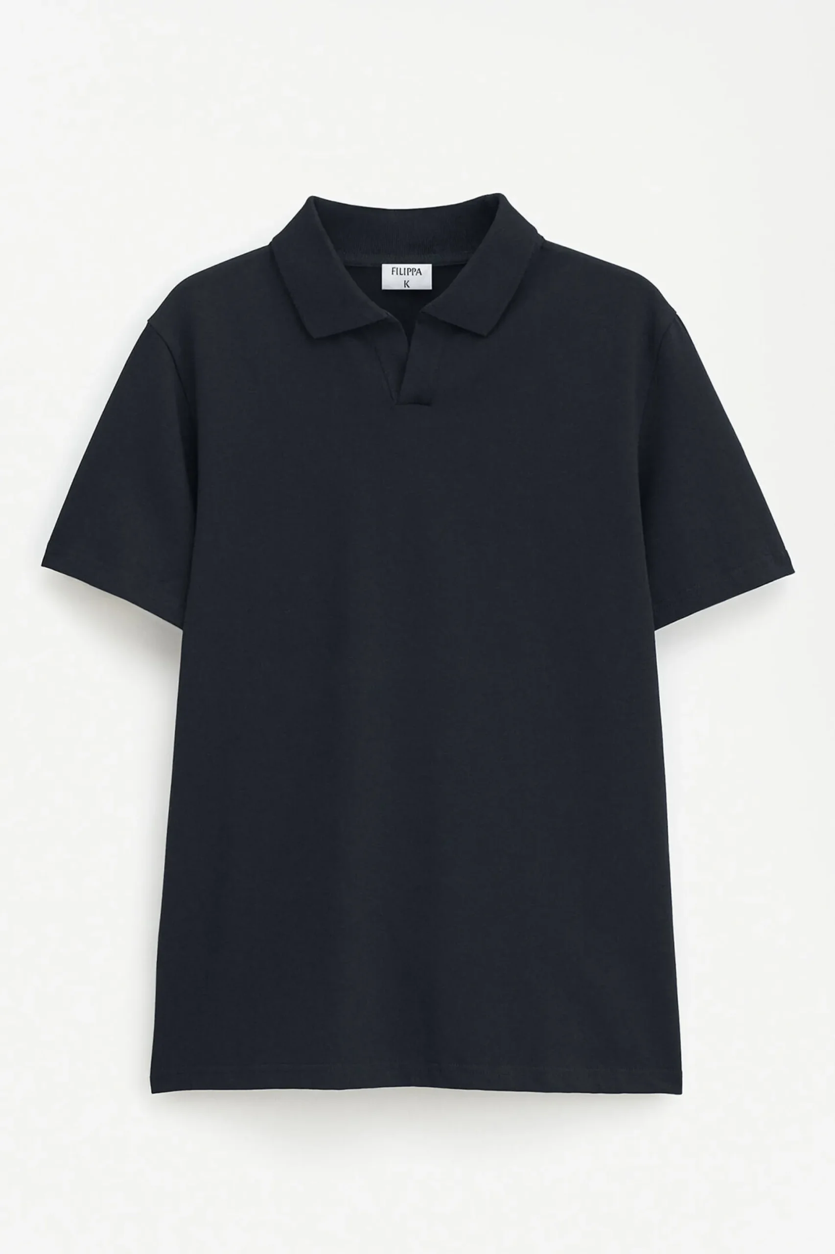 Stretch Cotton Polo T-Shirt