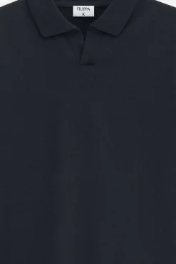 Stretch Cotton Polo T-Shirt