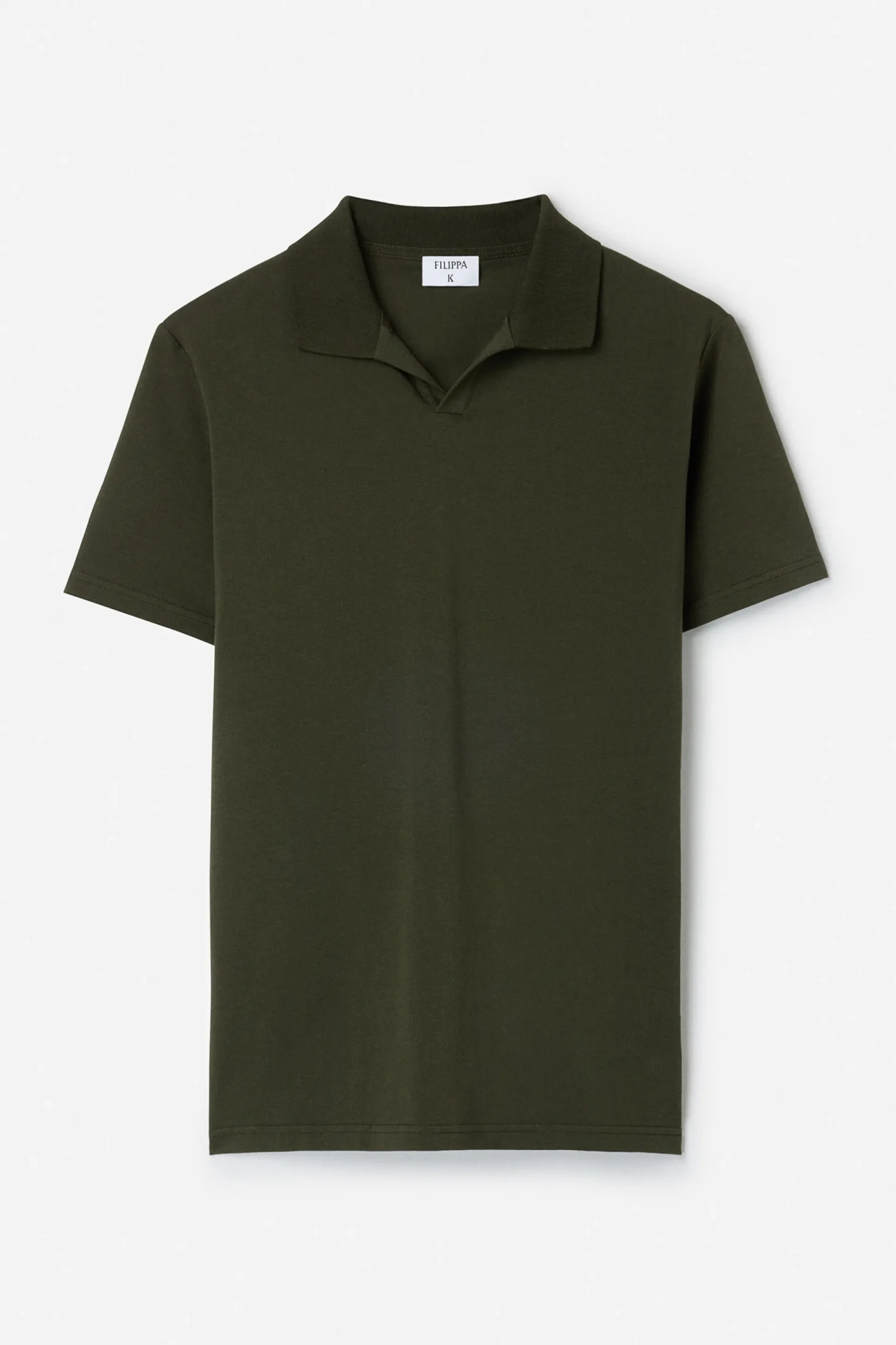 Stretch Cotton Polo T-Shirt