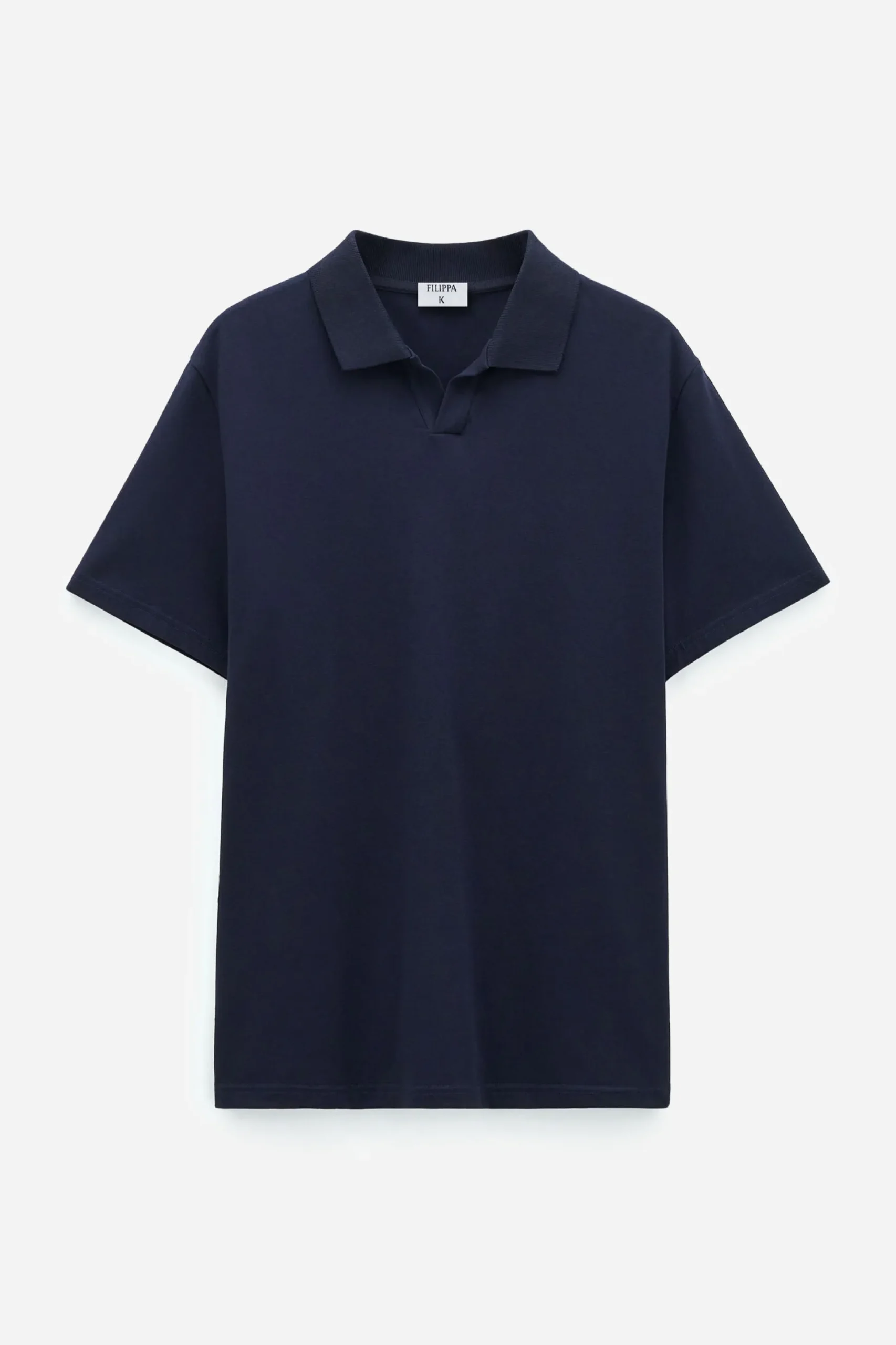 Stretch Cotton Polo T-Shirt