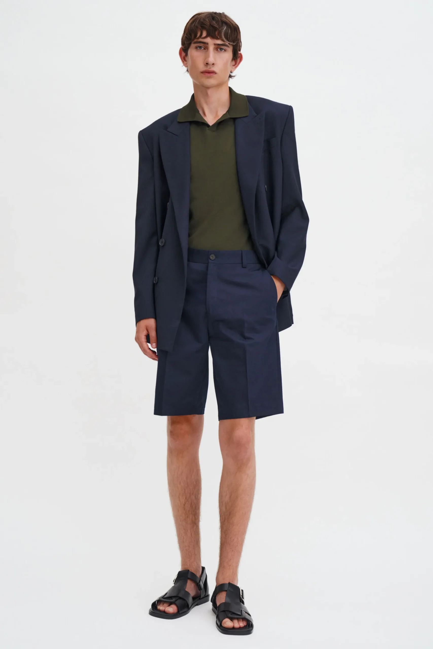 Tailored Cotton Chino Shorts