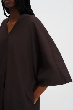 V-Neck Cotton Kaftan