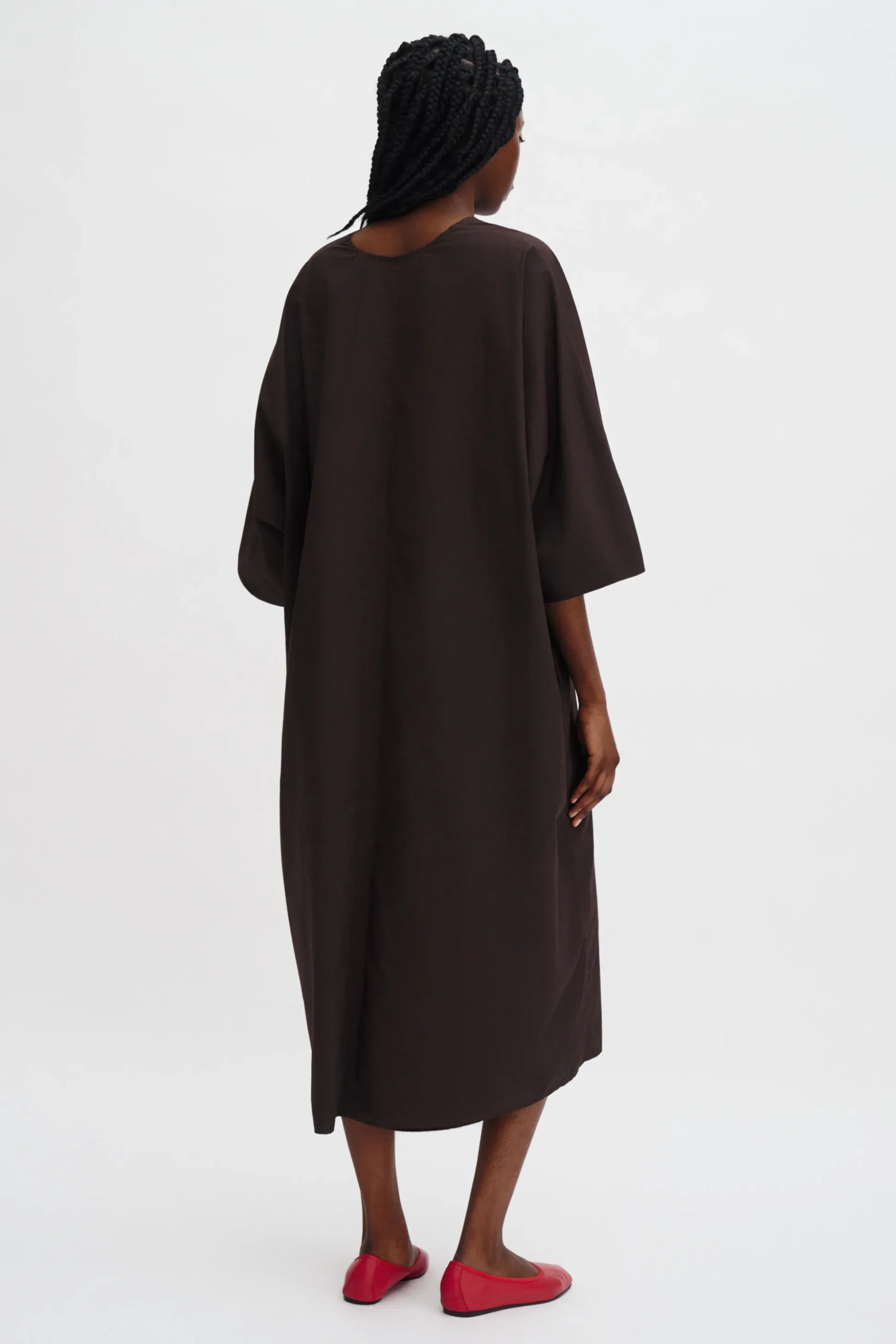 V-Neck Cotton Kaftan