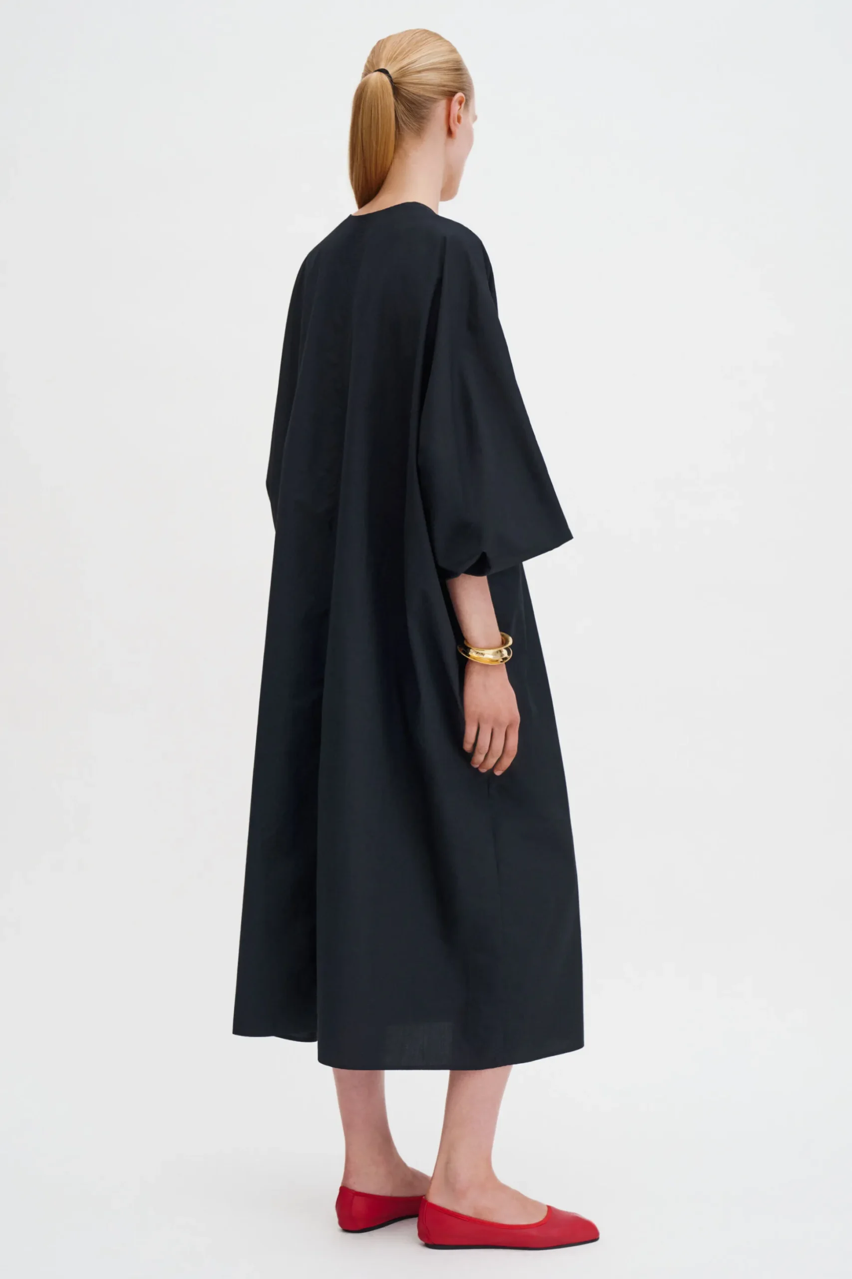 V-Neck Cotton Kaftan