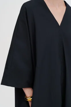 V-Neck Cotton Kaftan